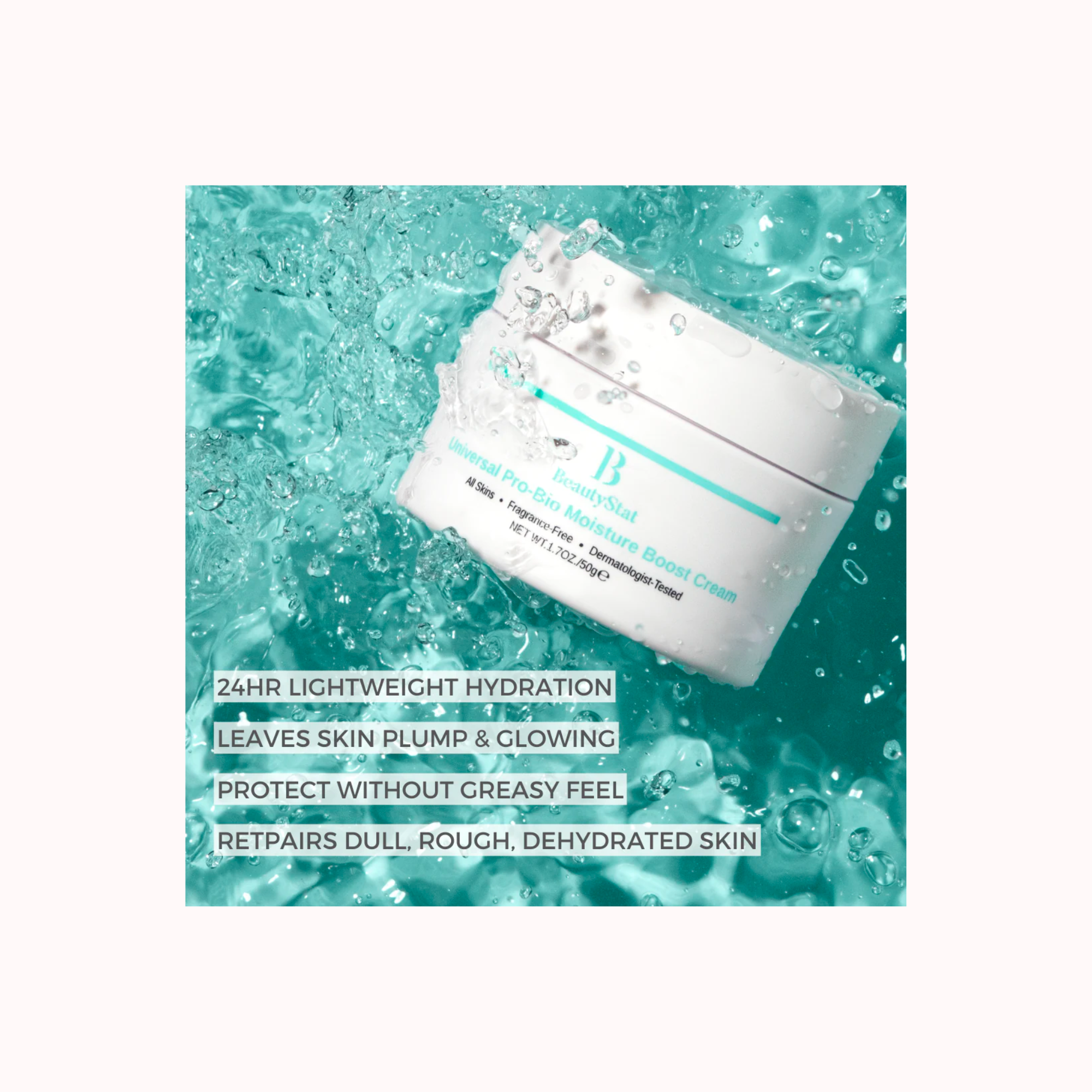 Probiotic 24HR Moisture Boost Cream Moisturizer