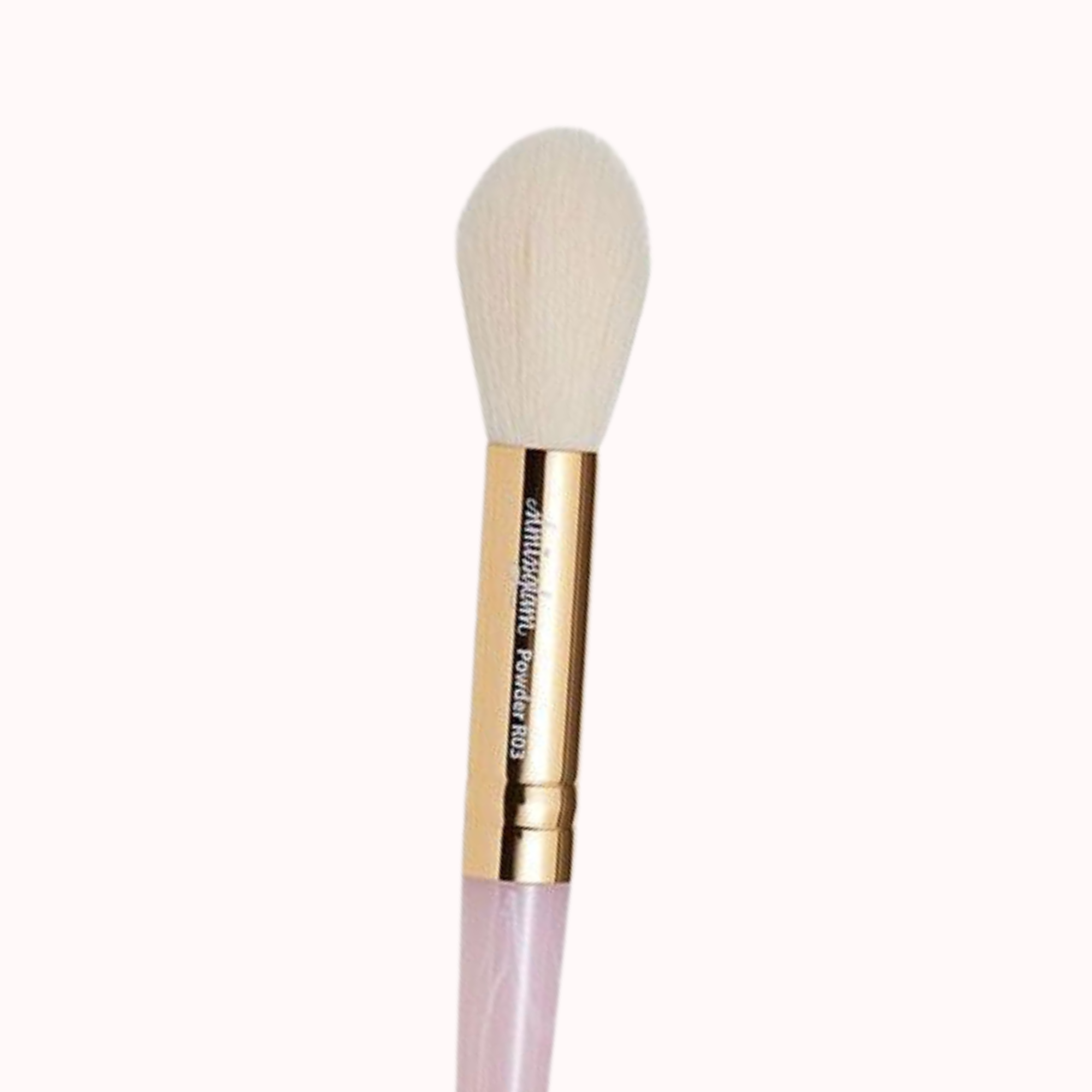 Slmissglam Pink Rose Marble Powder R03 Brush - Brocha Para Polvo
