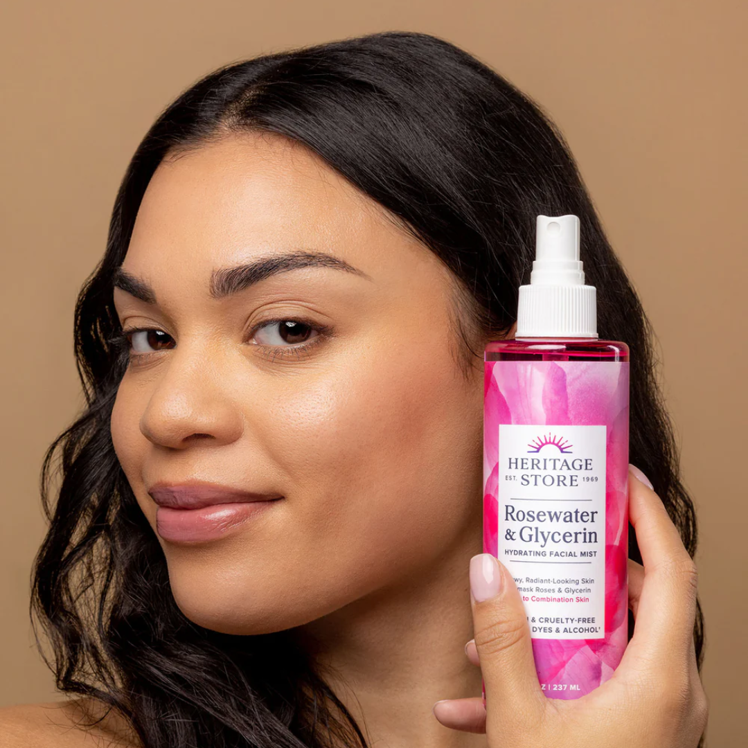 Rosewater Glycerin Hydrating Facial Mist