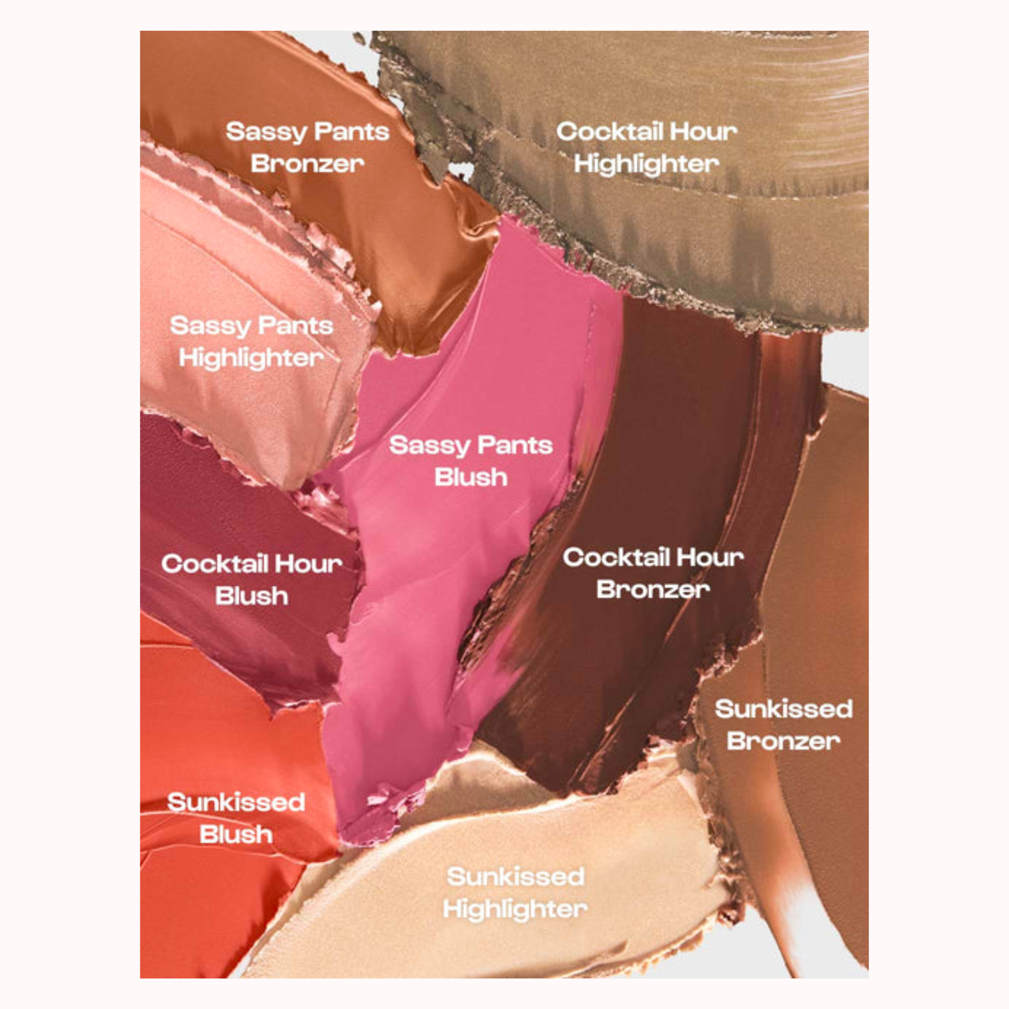 Stack the Odds Blush, Bronzer & Highlighter Trio SIN CAJA NUEVO