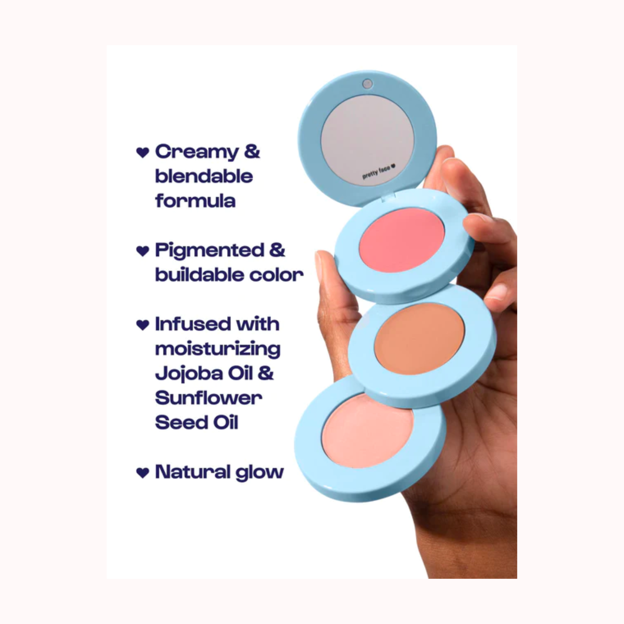 Stack the Odds Blush, Bronzer & Highlighter Trio SIN CAJA NUEVO