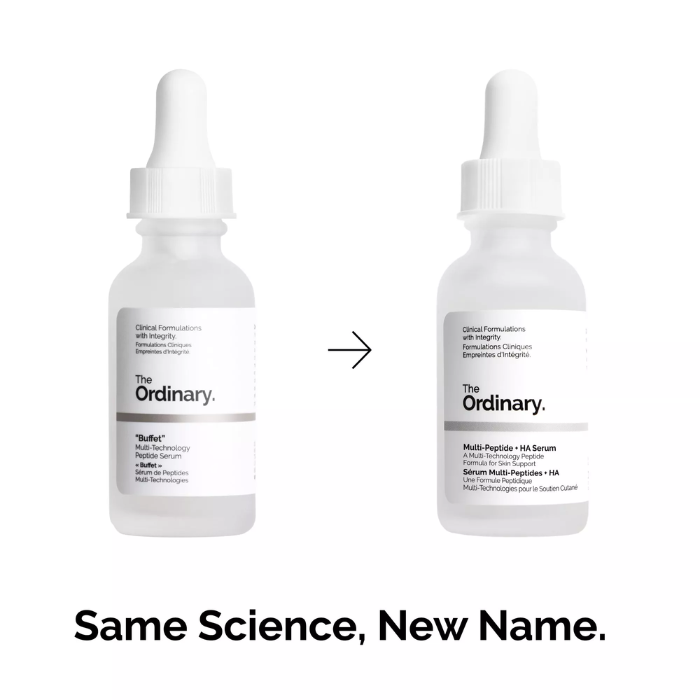Multi-Peptide + Hyaluronic Acid Serum For Aging Skin