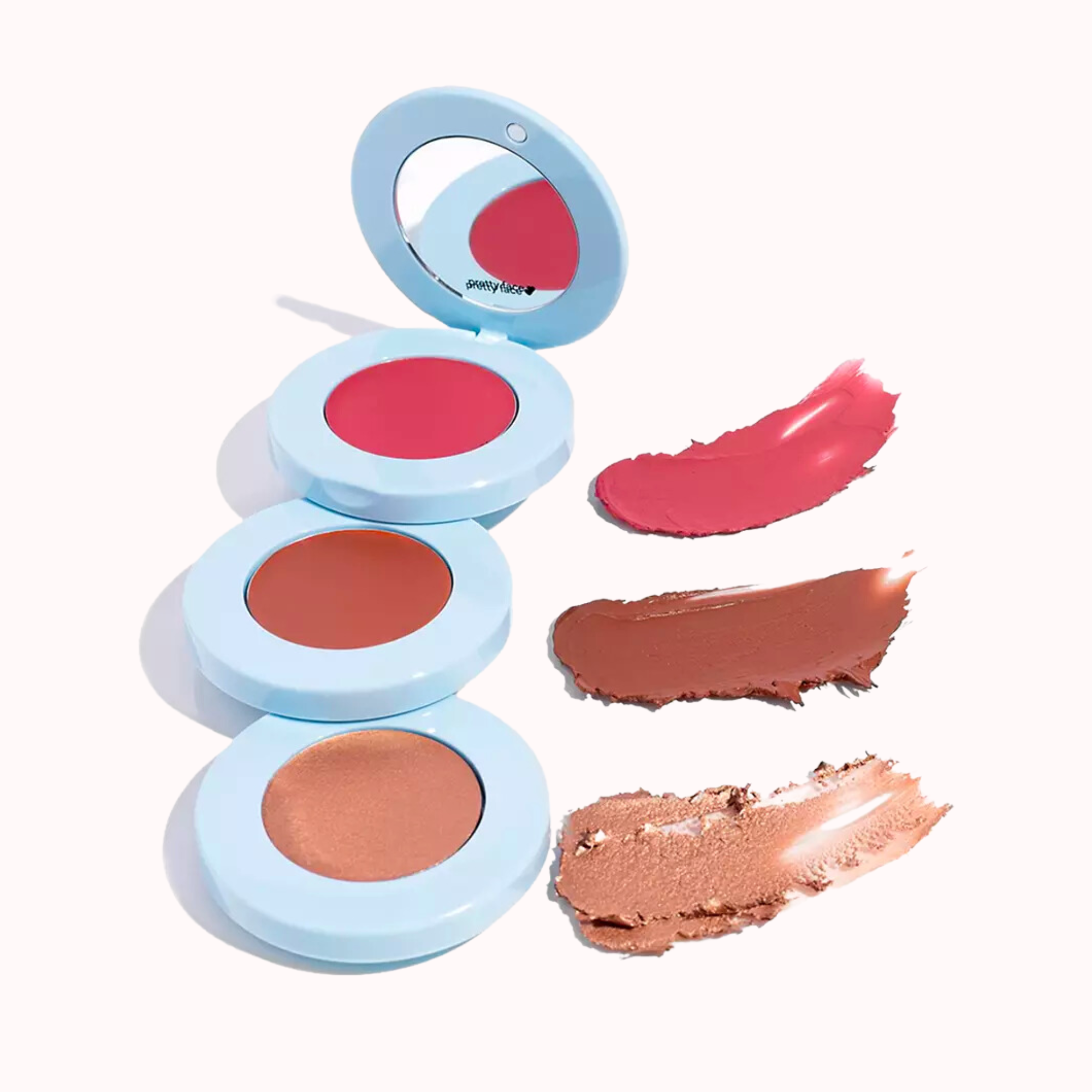 Stack the Odds Blush, Bronzer & Highlighter Trio SIN CAJA NUEVO