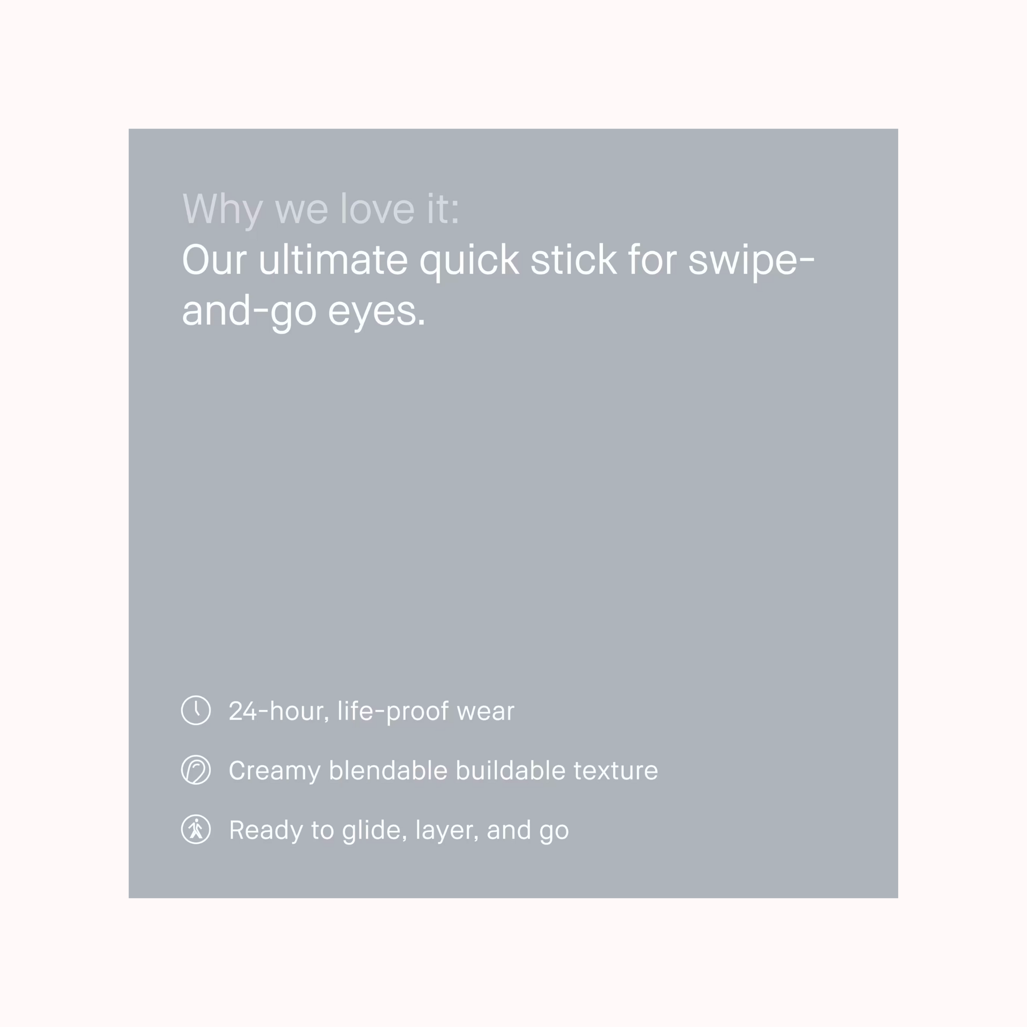 Long-Wear Cream Shadow Stick