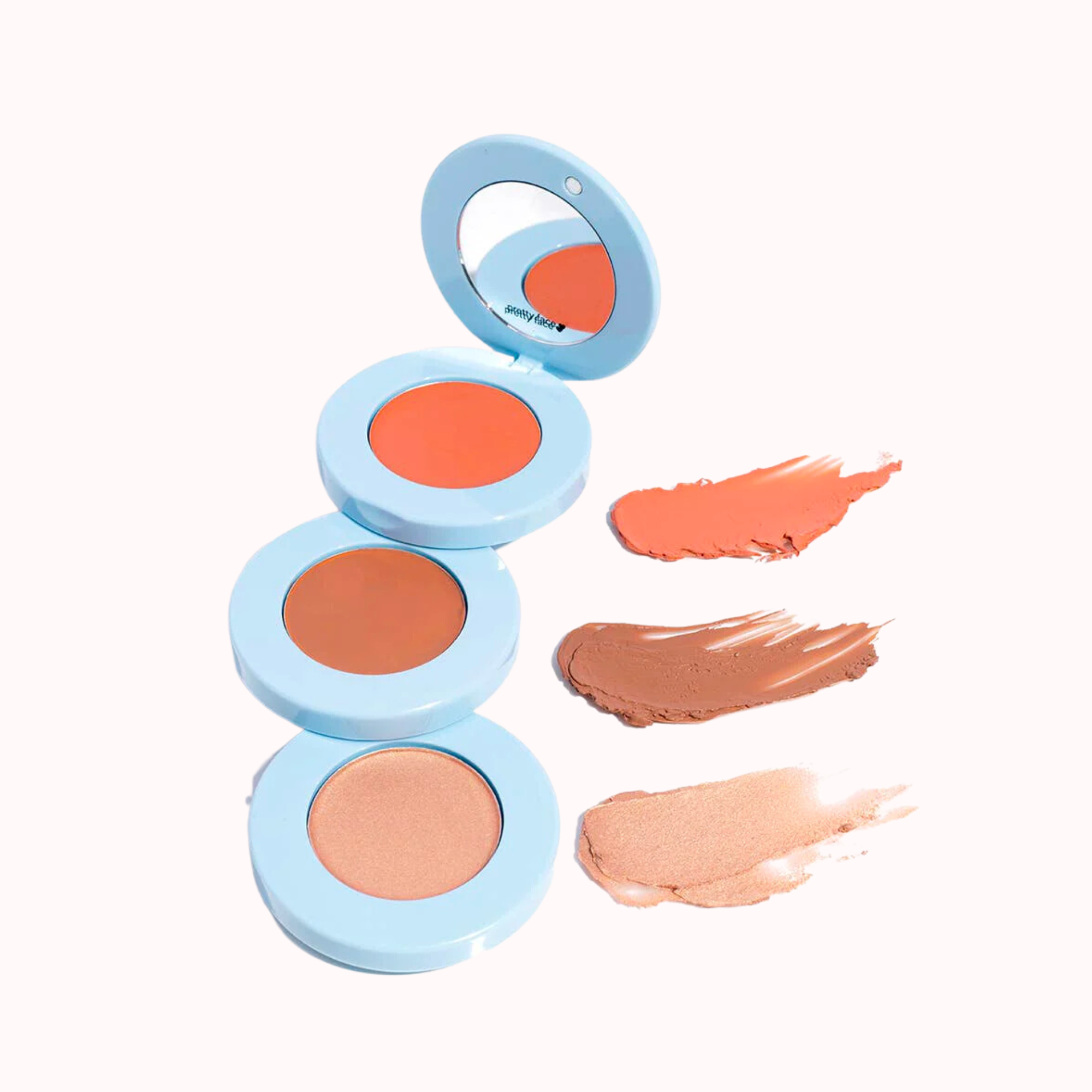 Stack the Odds Blush, Bronzer & Highlighter Trio SIN CAJA NUEVO