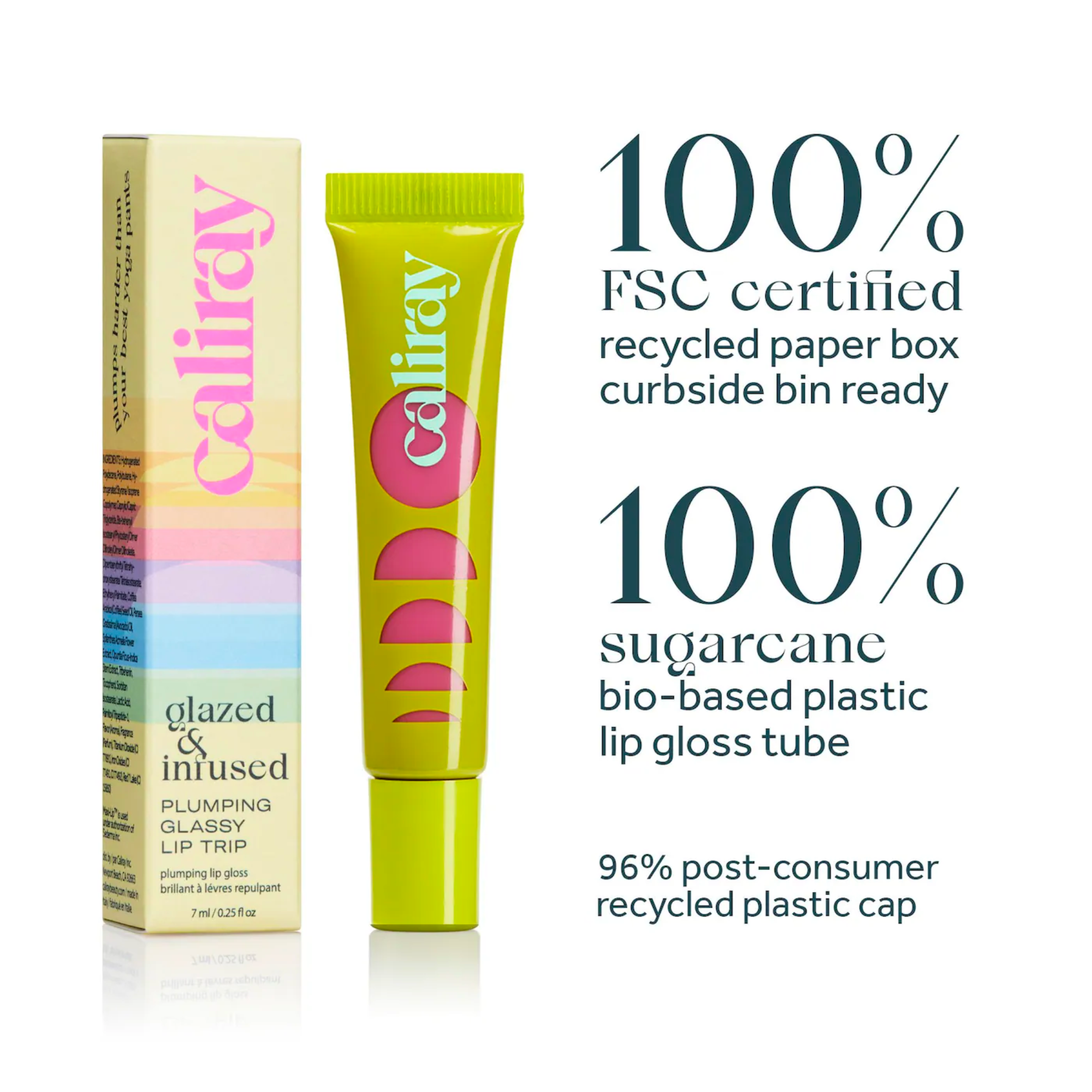 Glazed and Infused No Burn Plumping Lip Gloss