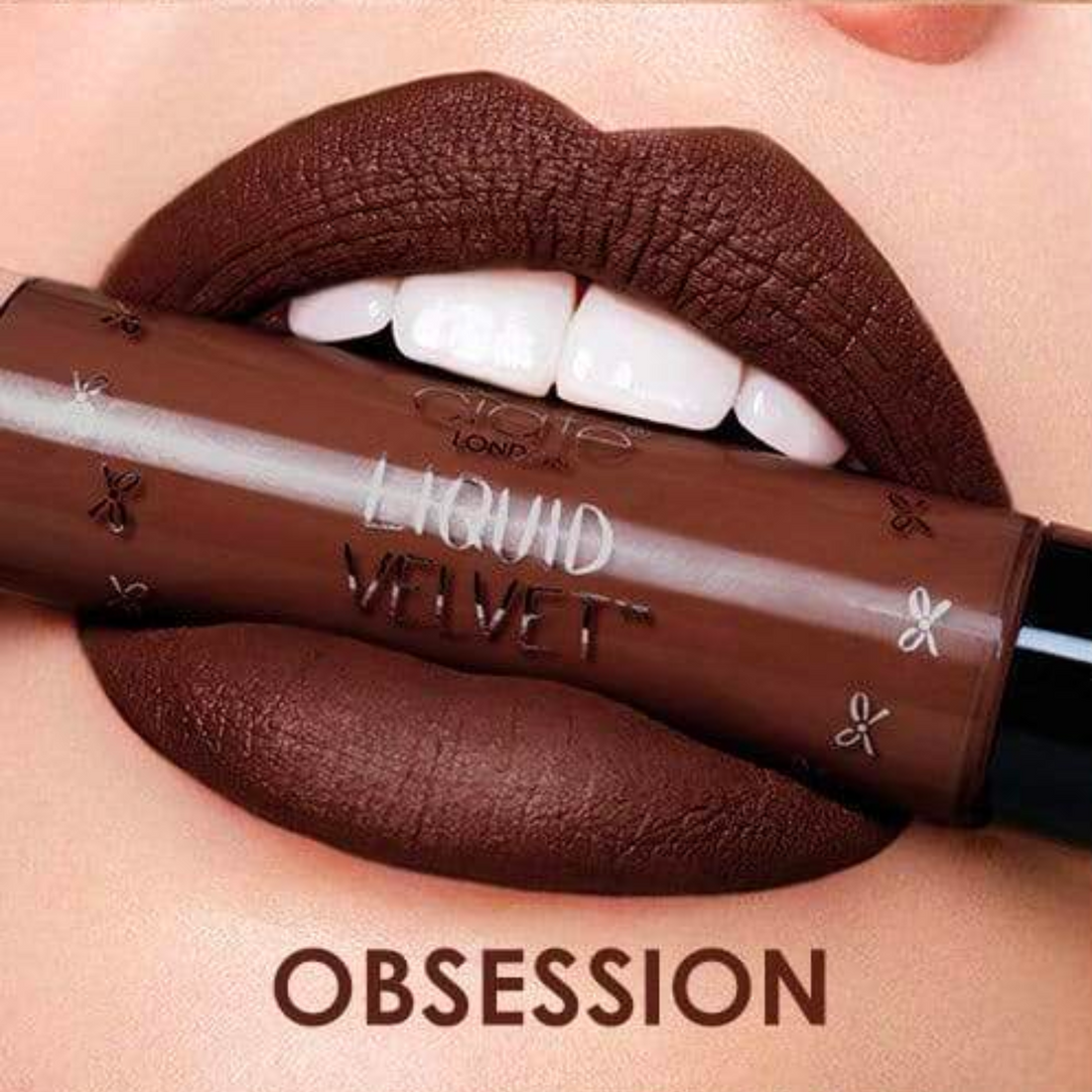 Liquid Velvet® Nudes Matte Lip Slick (Obsession - Dark Chocolate)