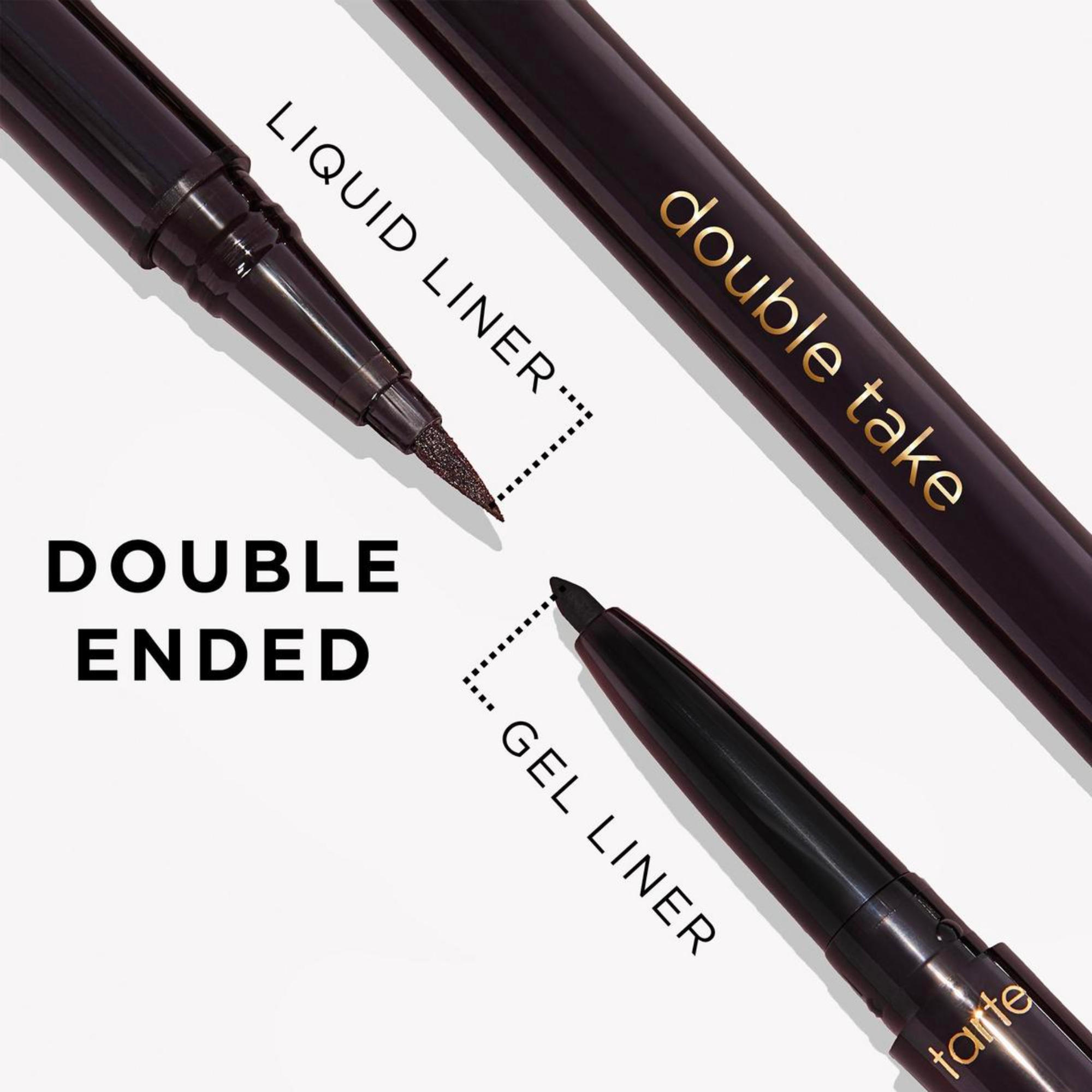 Travel-Size Double Take Black Liquid & Gel Vegan Eyeliner