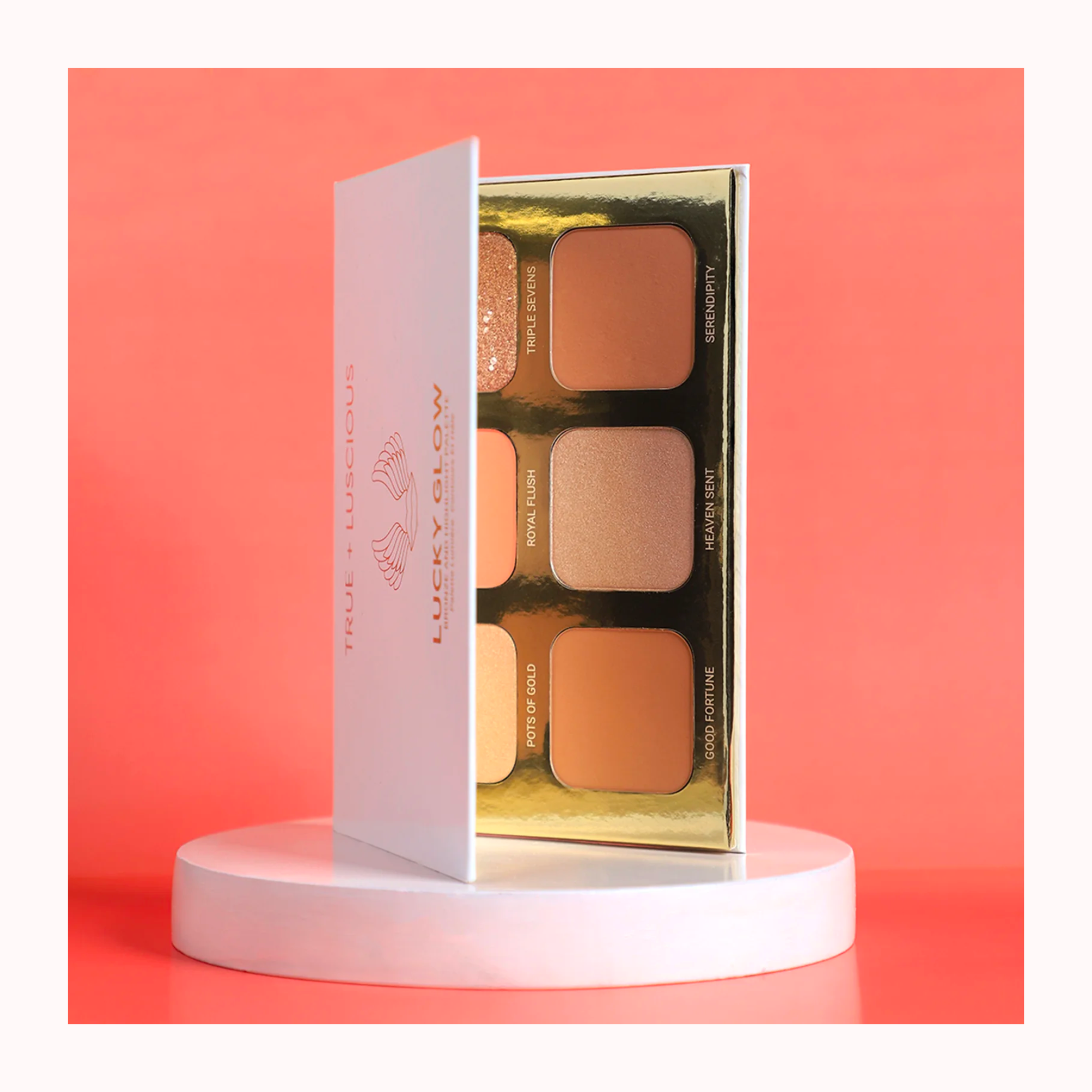 Lucky Glow Bronze and Highlight Palette