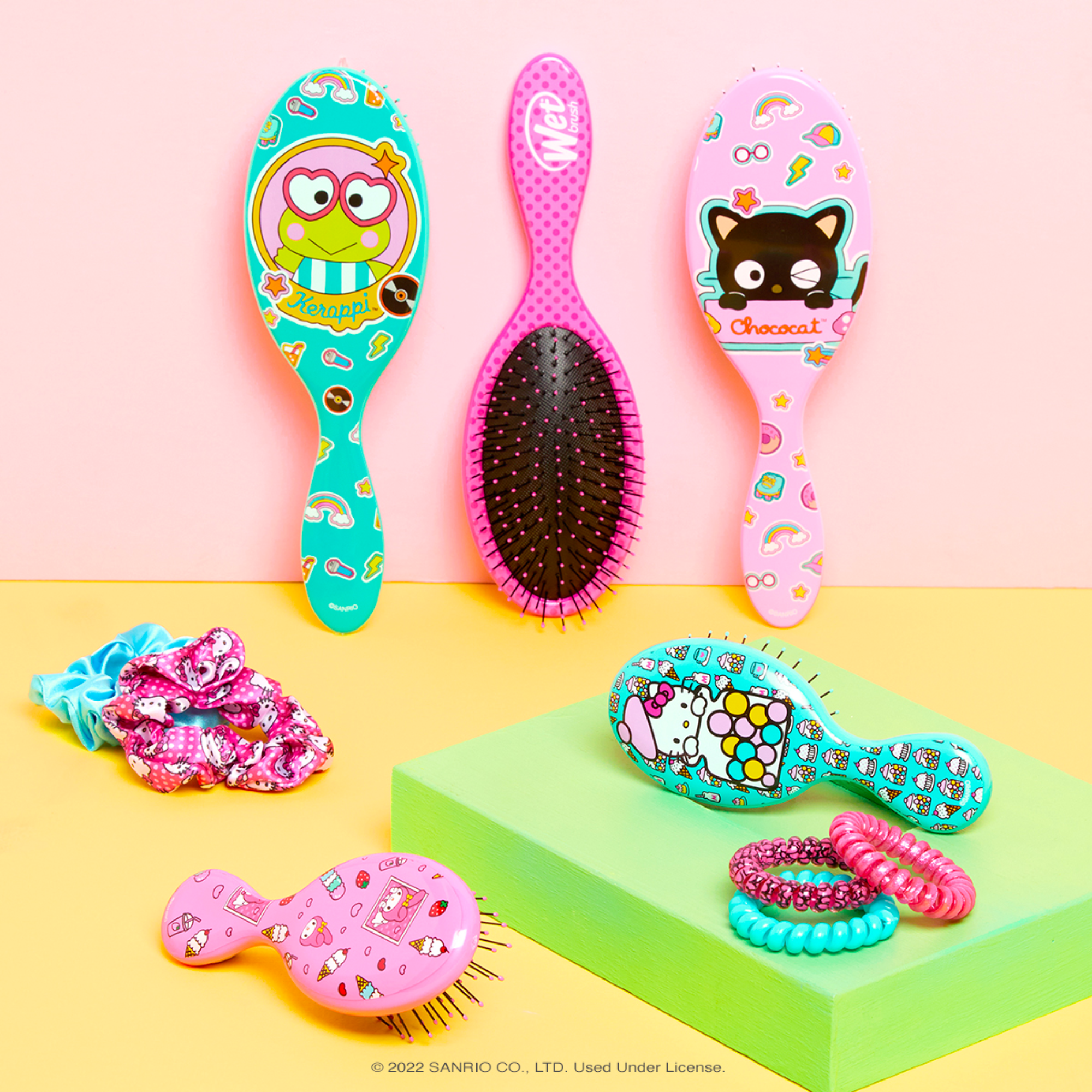 My Melody Wet Brush Detangling Accessory Bundle