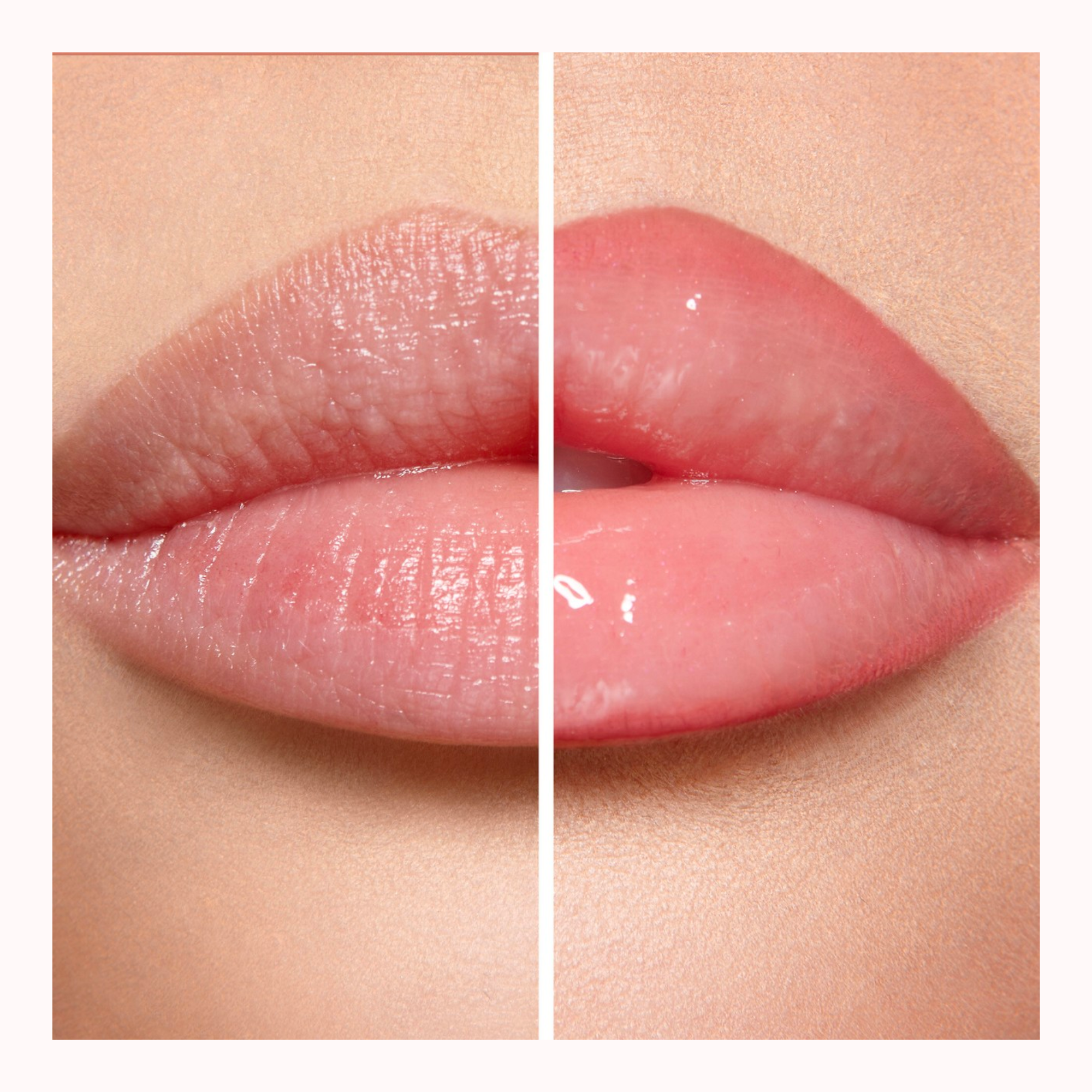 Mini Glossy Pink Lip Gloss + Lip Liner Set (Pillow Talk)