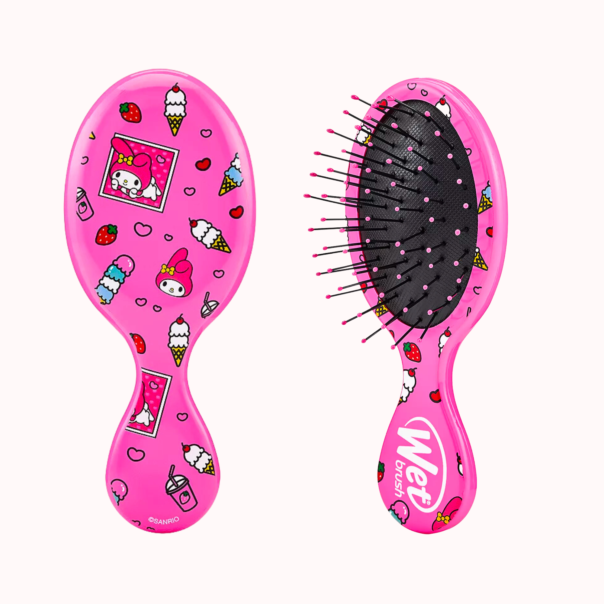 Hello Kitty Wet Brush Detangling Accessory Bundle
