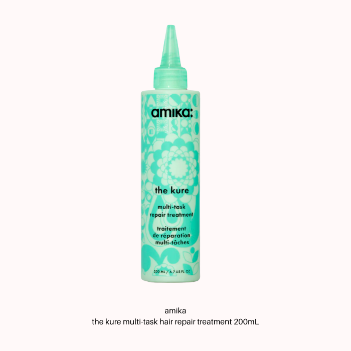 Kit Reparador de cabello + Acondicionador sin enjuague + Toalla para el Cabello Amika
