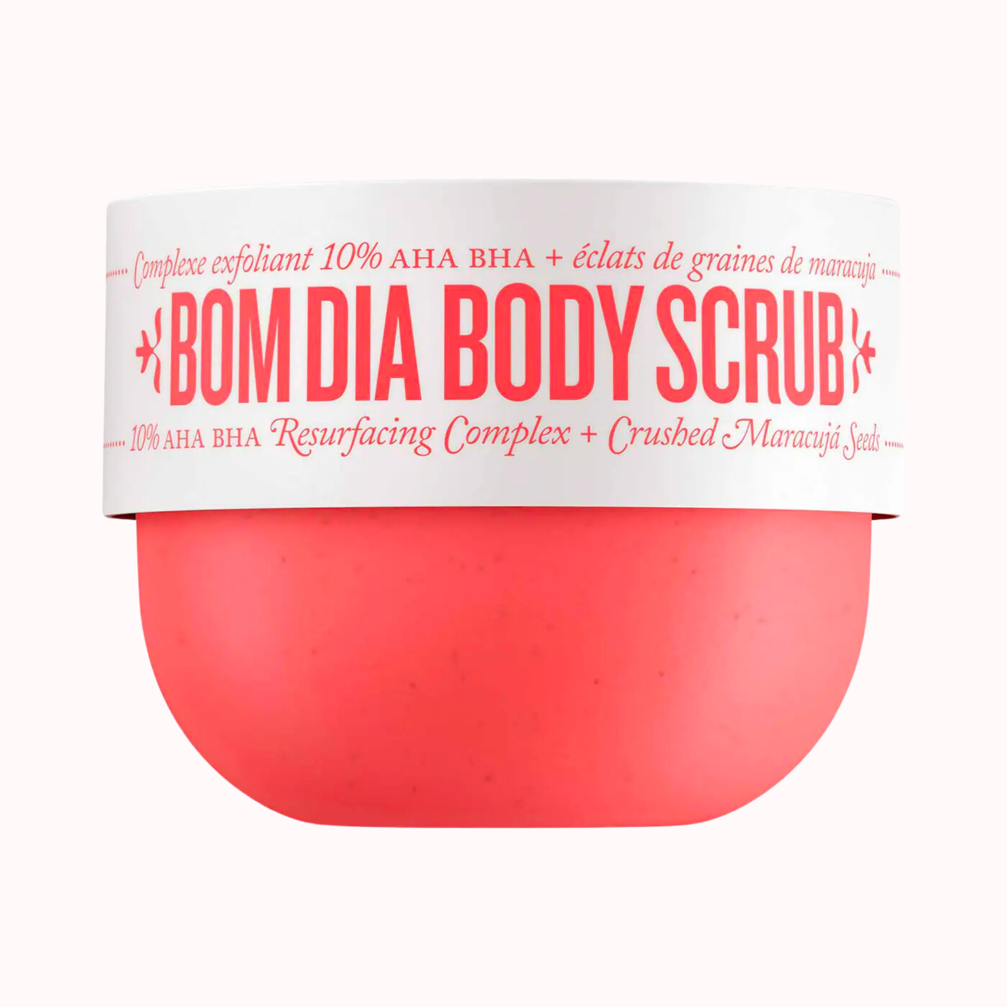 Bom Dia Body Scrub 10% AHA BHA Resurfacing Complex + Crushed Maracujá Seeds