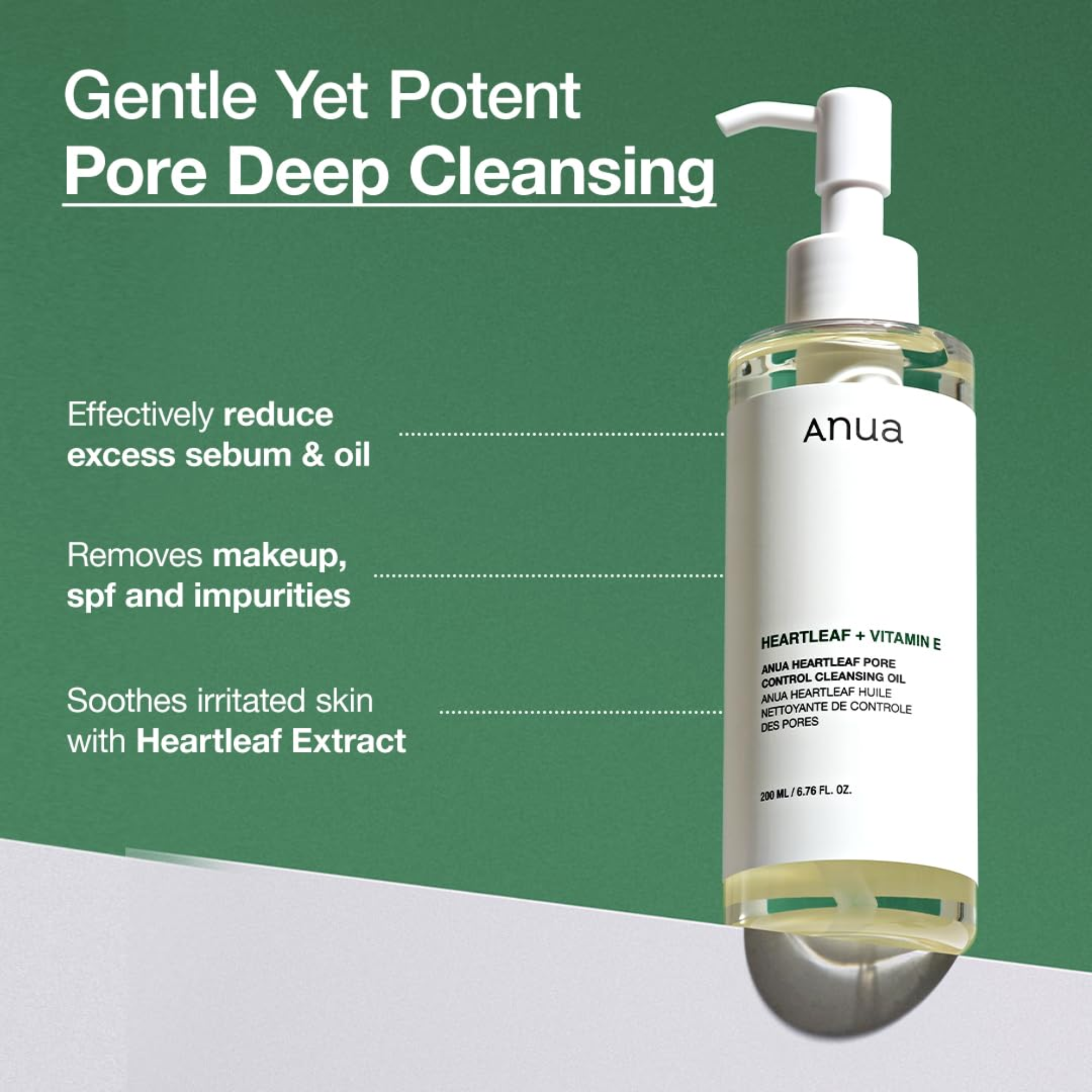 Heartleaf Pore Control Cleansing Oil