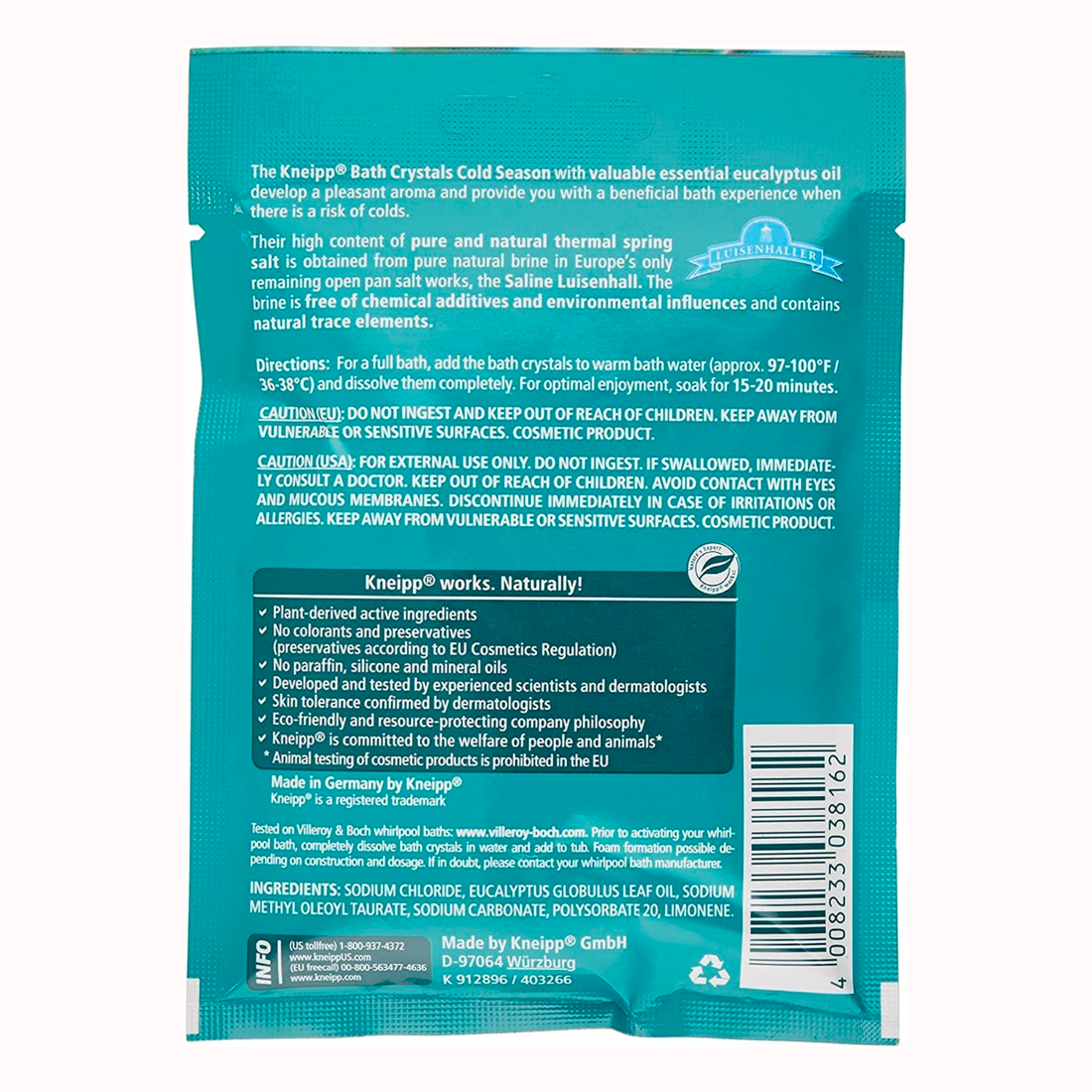 Under the Weather Eucalyptus Mineral Bath Salt