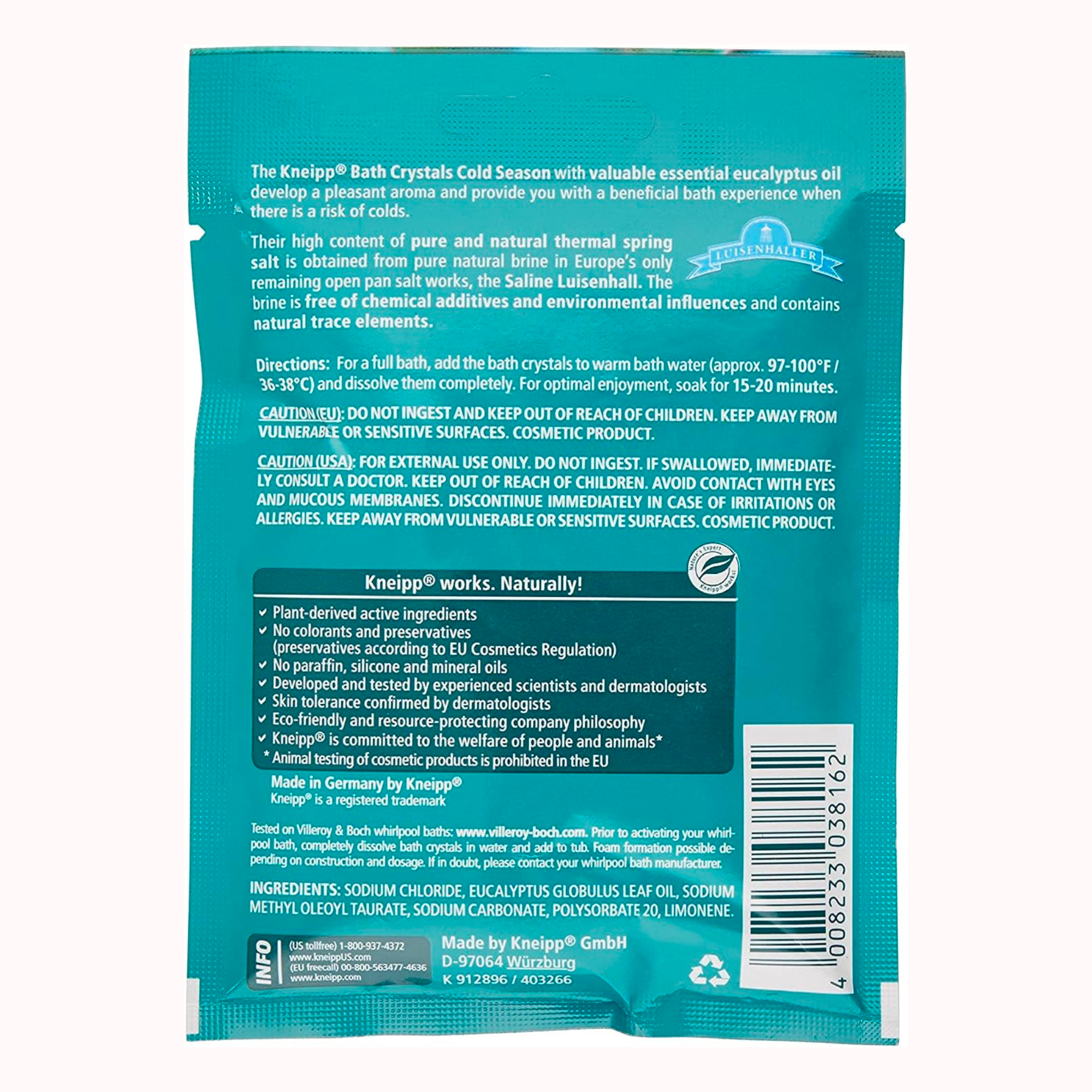 Under the Weather Eucalyptus Mineral Bath Salt