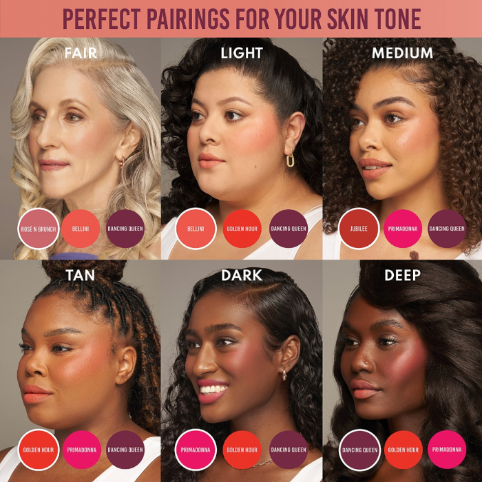 Yummy Skin Blurring Balm Powder Flushed - Matte Color for Cheek & Lip (para labios y mejillas)