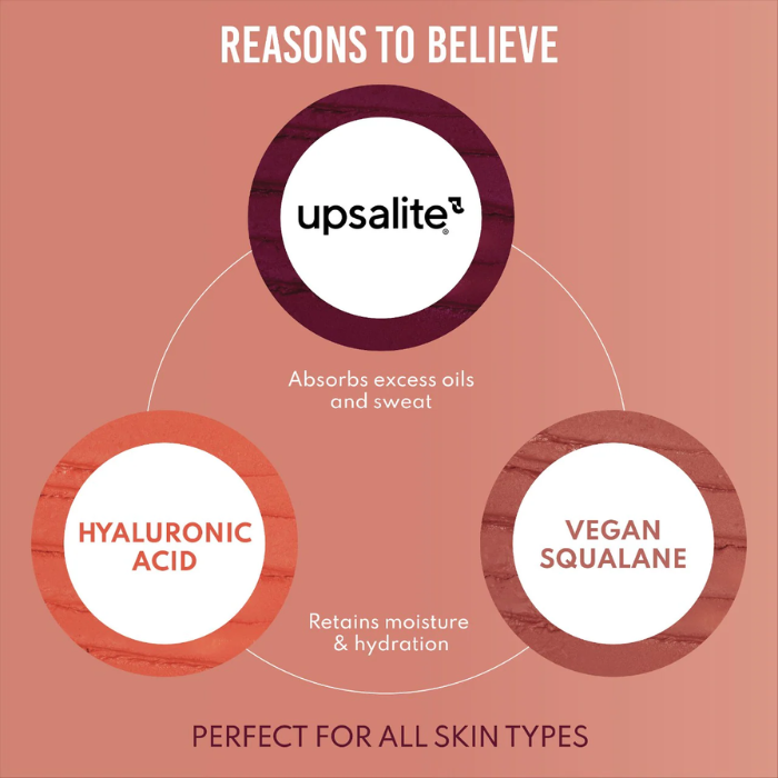 Yummy Skin Blurring Balm Powder Flushed - Matte Color for Cheek & Lip (para labios y mejillas)