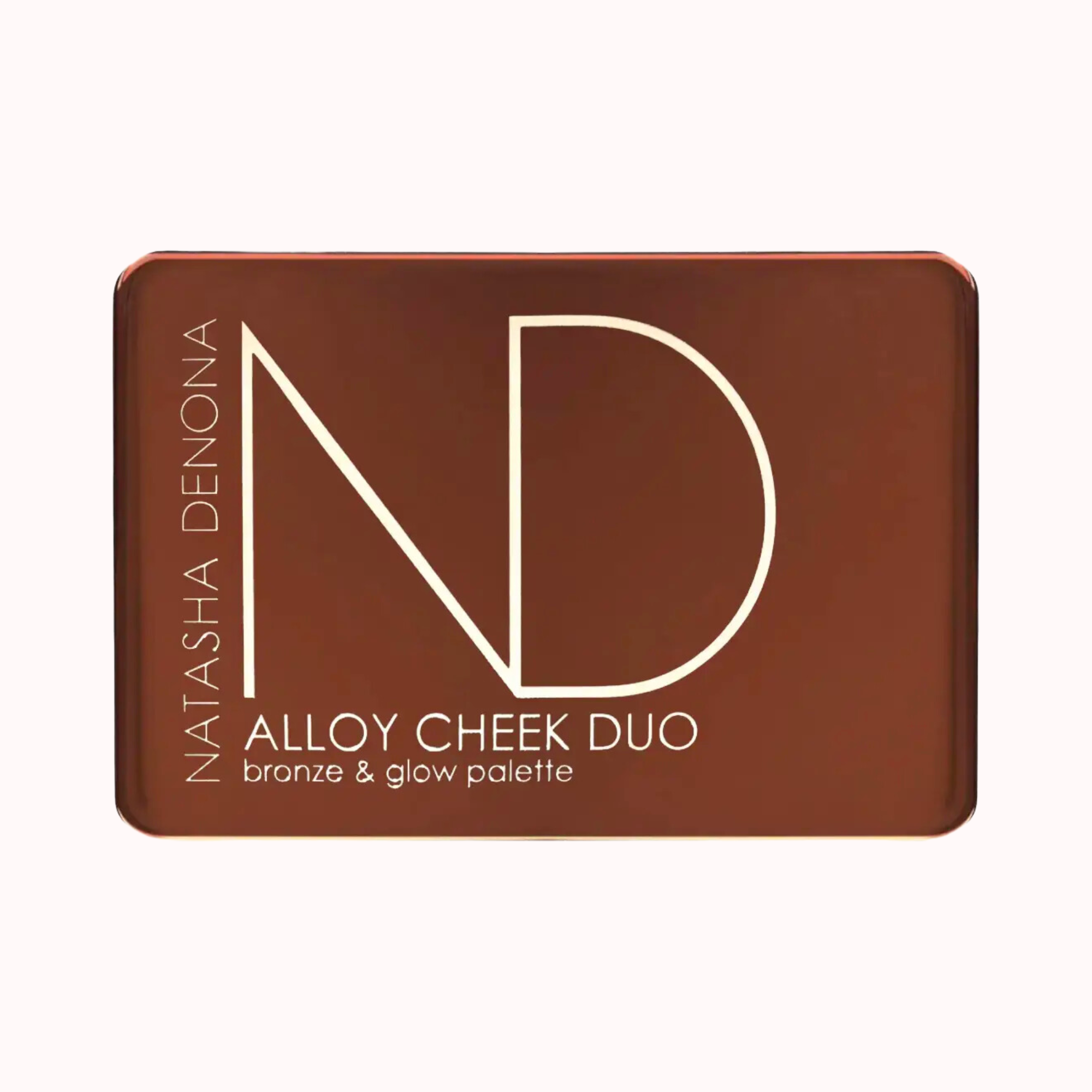 Alloy Cheek Duo in Super Glow + Blush & Bronze Powder