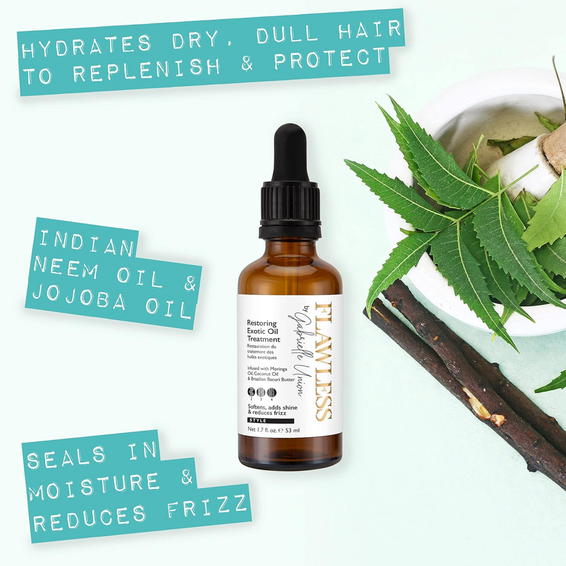 Restoring Exotic Oil Treatment For Natural Coily Hair