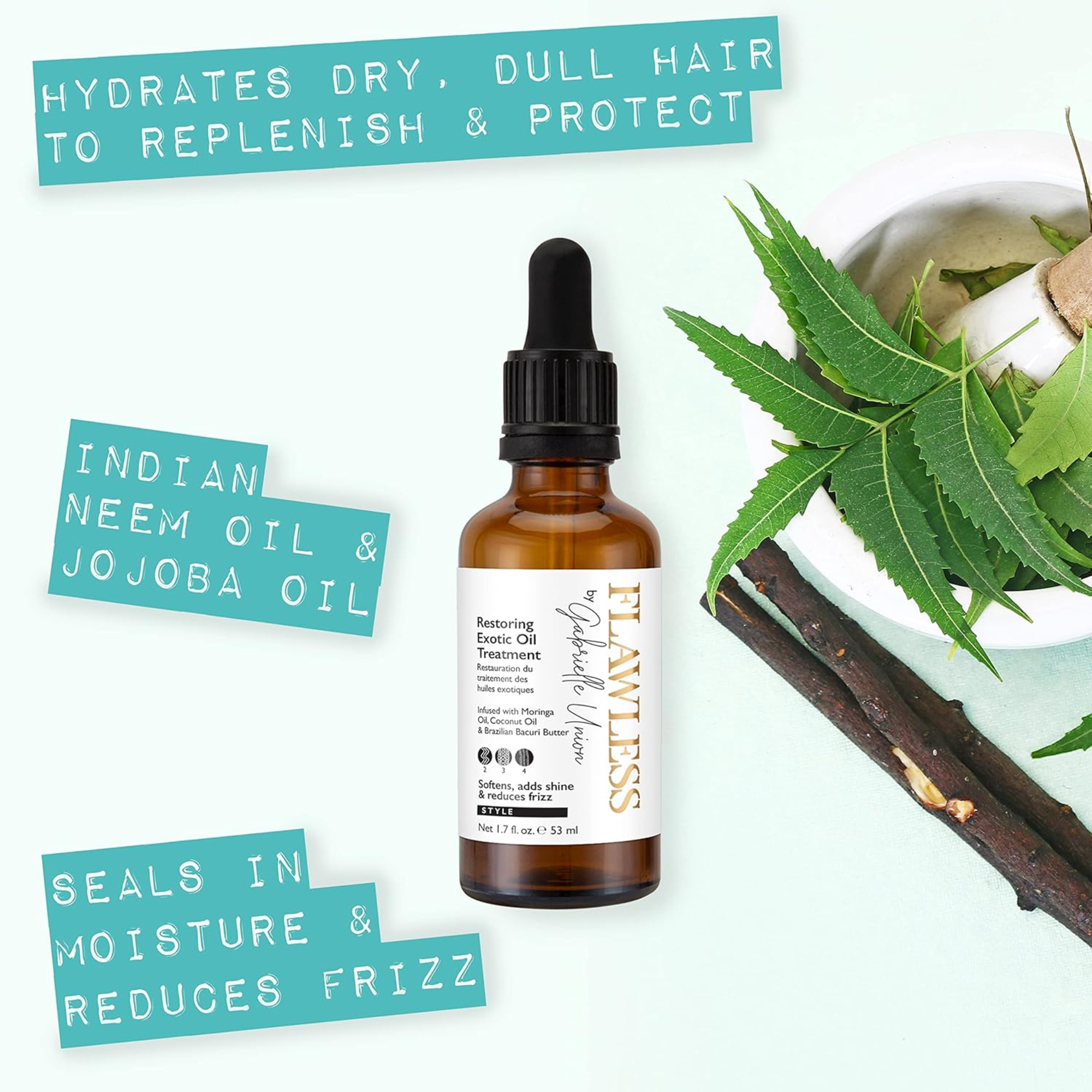 Restoring Exotic Oil Treatment For Natural Coily Hair