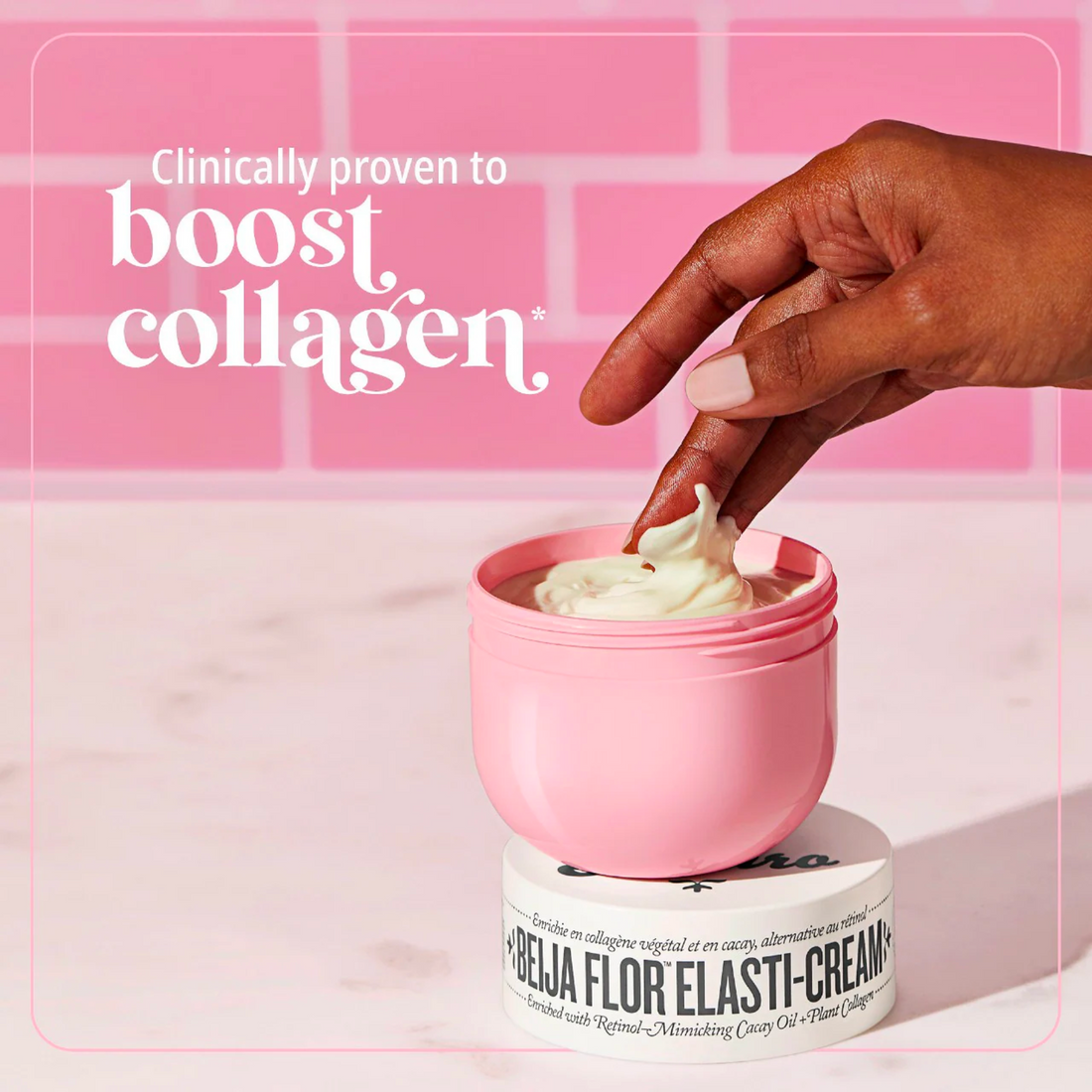 Beija Flor™ Collagen-Boosting Elasti-Cream with Bio-Retinol and Squalane