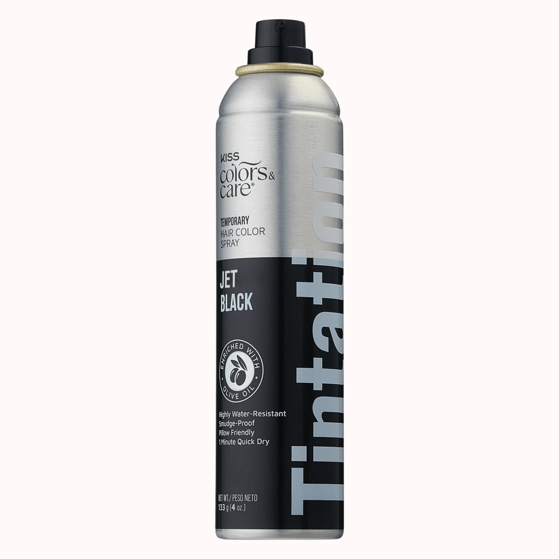 Temporary Hair Color Spray Jet Black