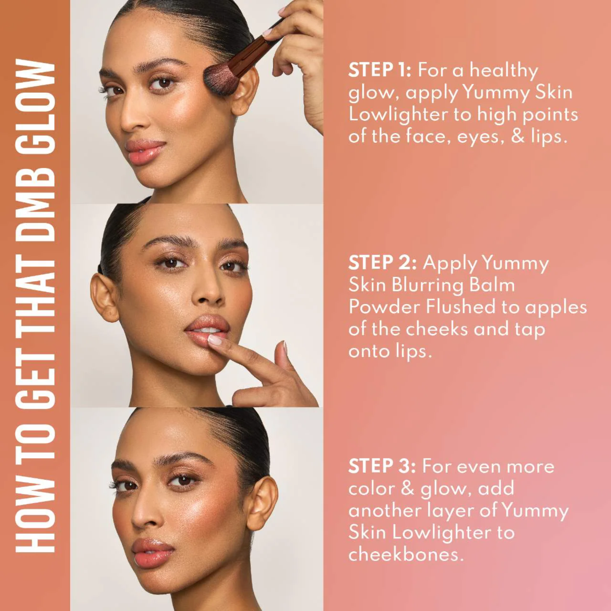 Yummy Skin Blurring Balm Powder Lowlighter Soft Glow Highlighter