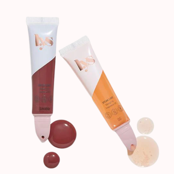 Duo De Aceites Para El Tratamiento De Labios Con Brillo De Lys Beauty (og - Lovable)