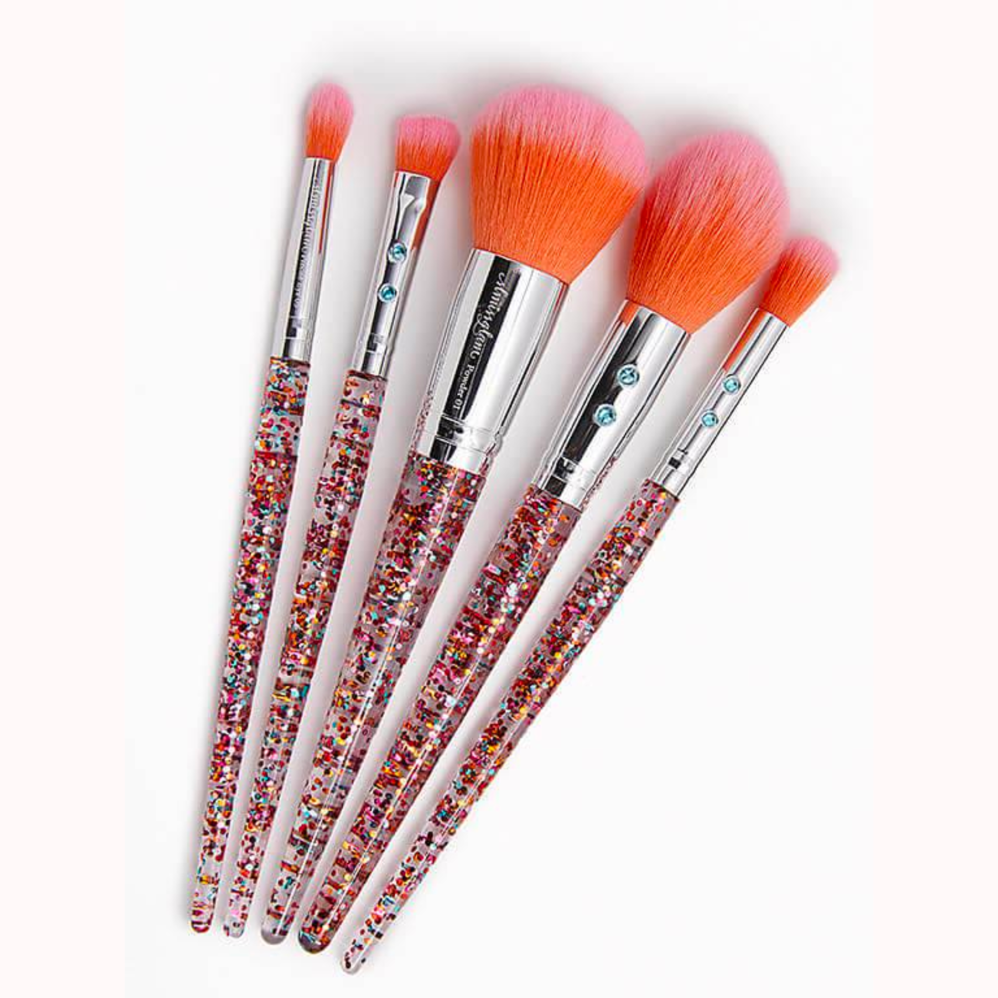 Glam Rainbow Luxe 5 Brush Set