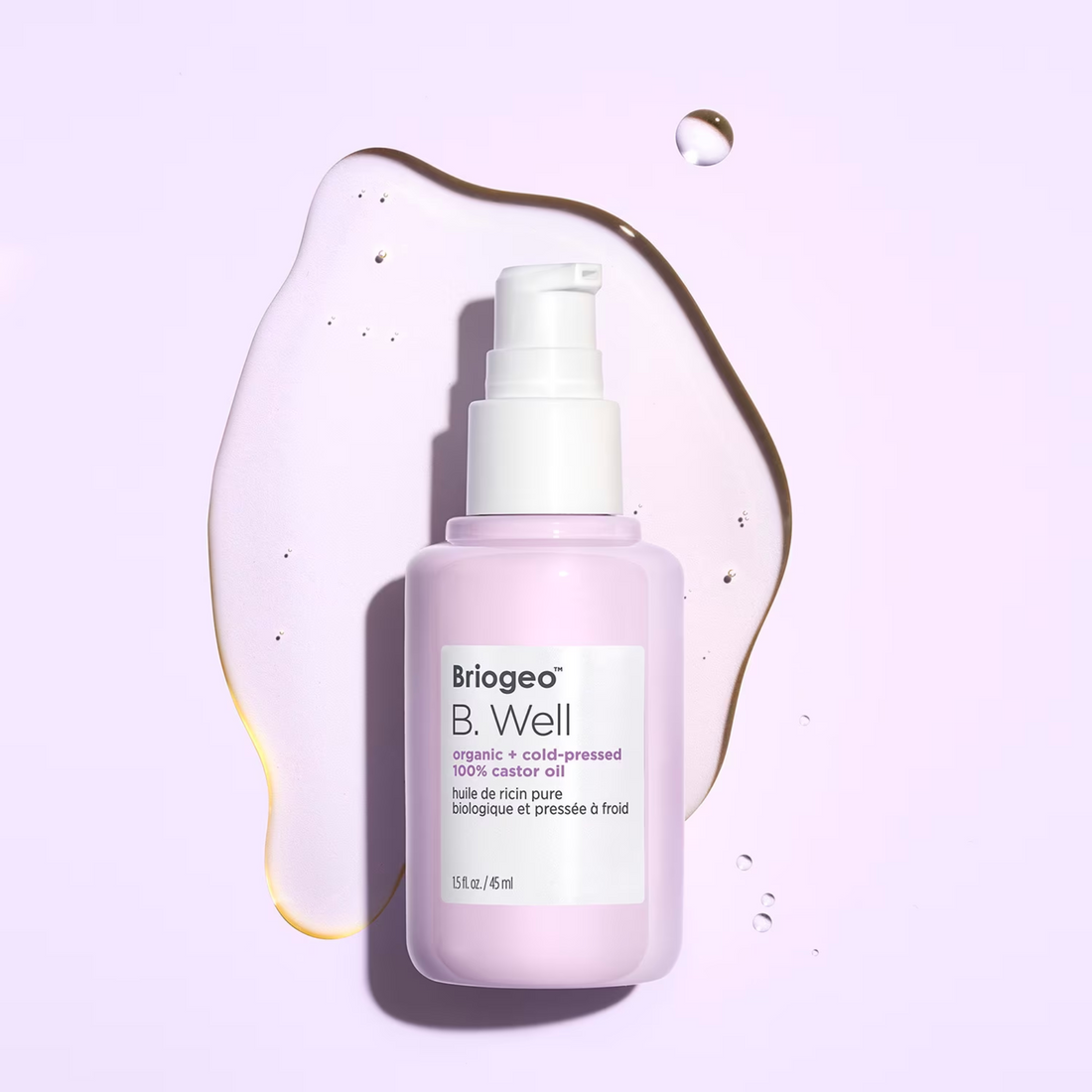 B.WELL Organic + Cold-Pressed 100% Castor Oil