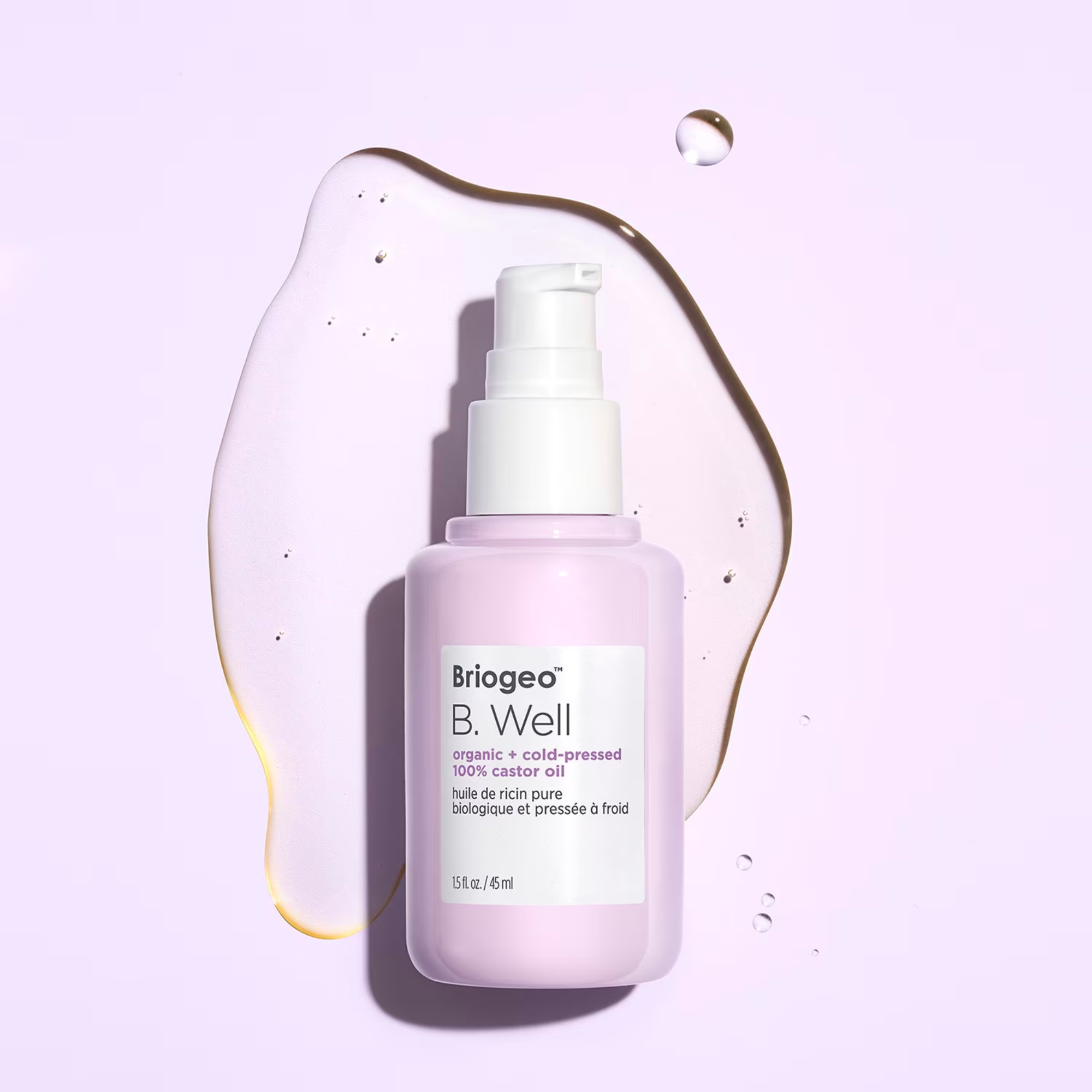 B.WELL Organic + Cold-Pressed 100% Castor Oil