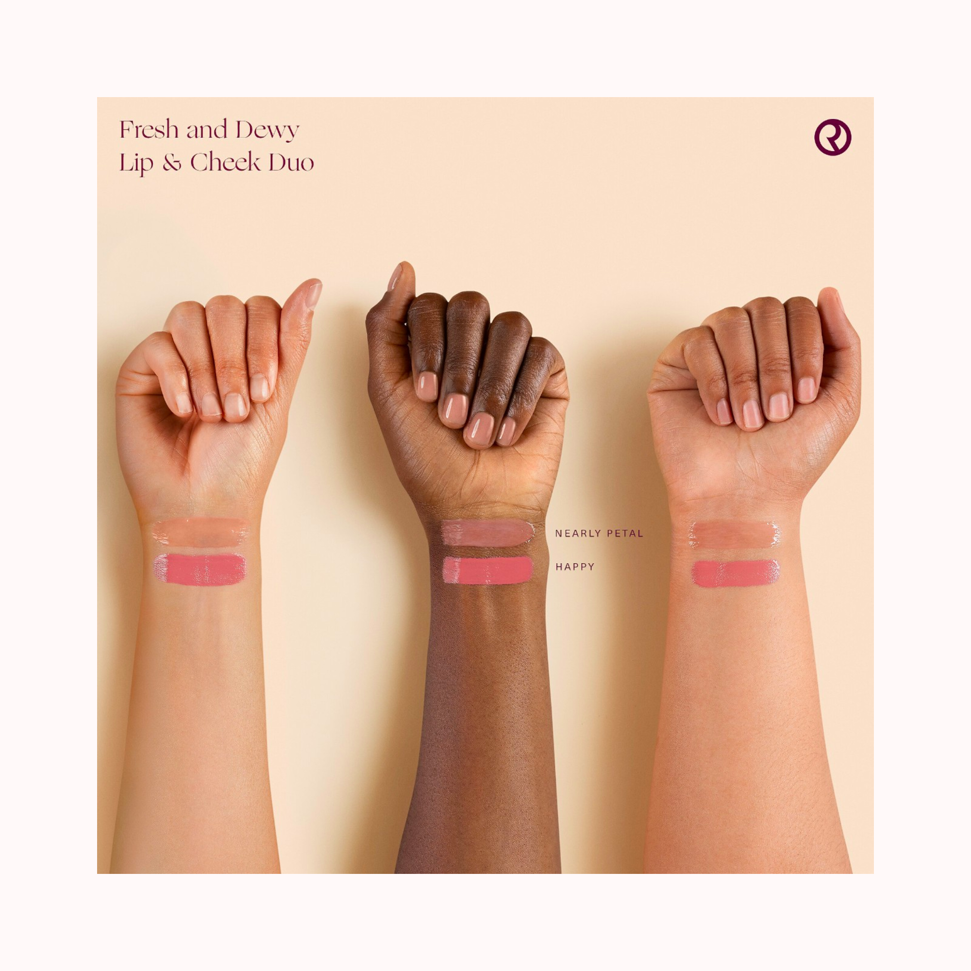 Fresh and Dewy Lip & Cheek Duo