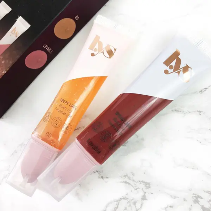 Duo De Aceites Para El Tratamiento De Labios Con Brillo De Lys Beauty (og - Lovable)