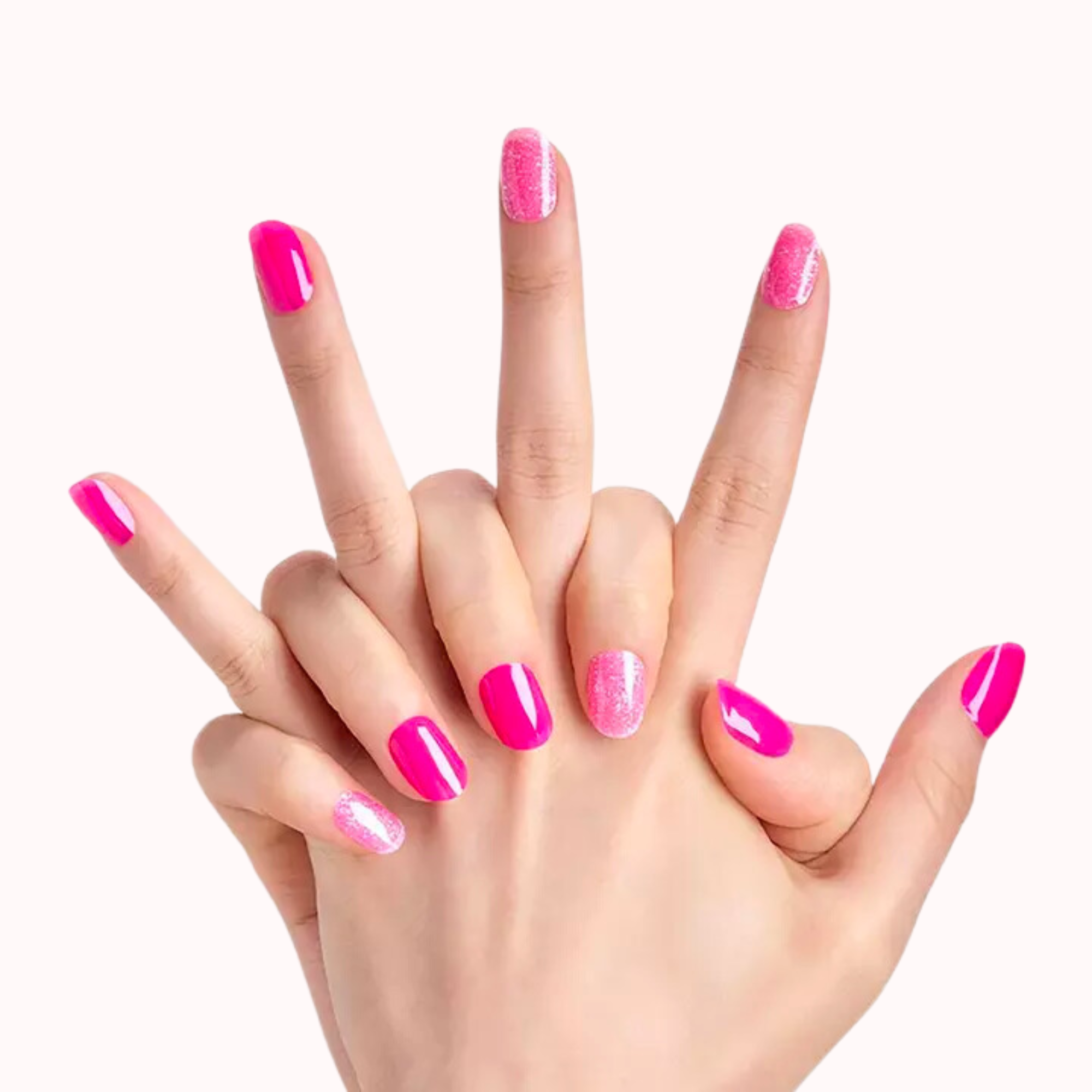 Juicy Grape GLAZE Semi-Cured Gel Art 34 tiras de gel para Uñas