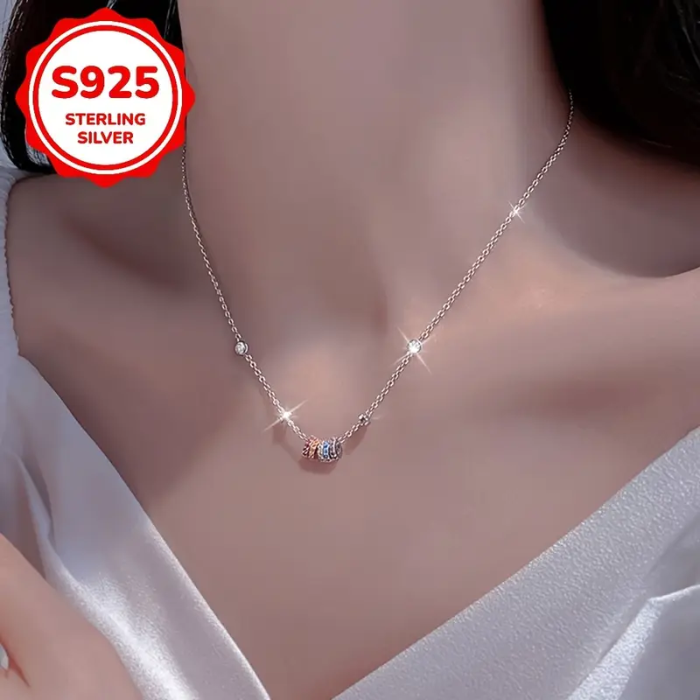 Collar Elegance De Plata Pura 925