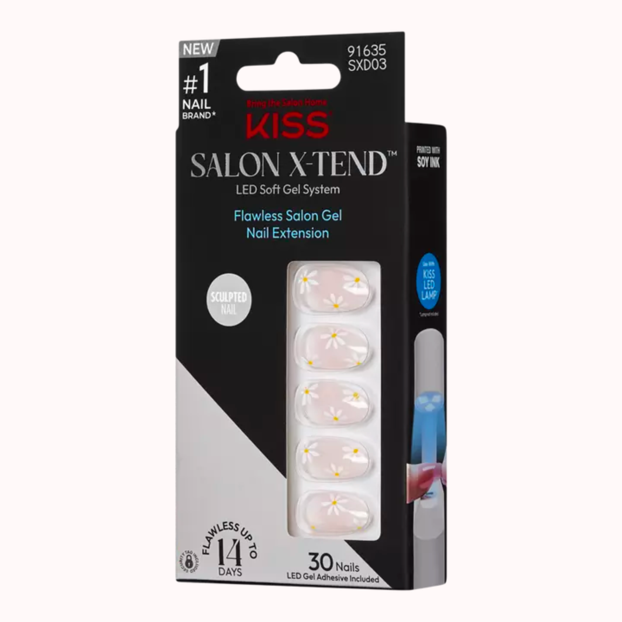 Salon X-tend LED Soft Gel System Design Nails