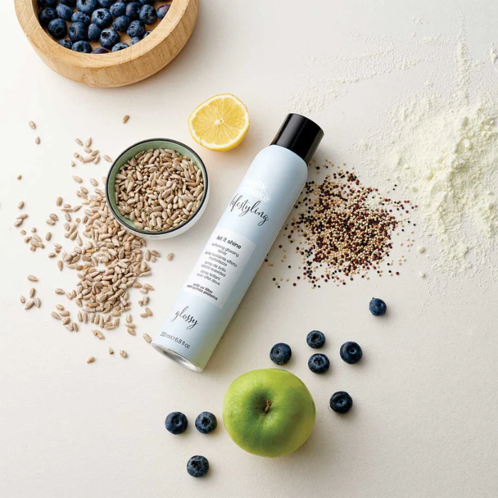Milk Shake Lifestyling Let It Shine - Spray Suavizante De Cabello Con Proteína De Quinoa, Efecto Brillo - Uv Protection