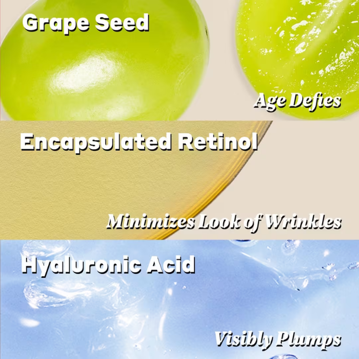 Sémillon Suero de noche con retinol, niacinamida y ácido hialurónico