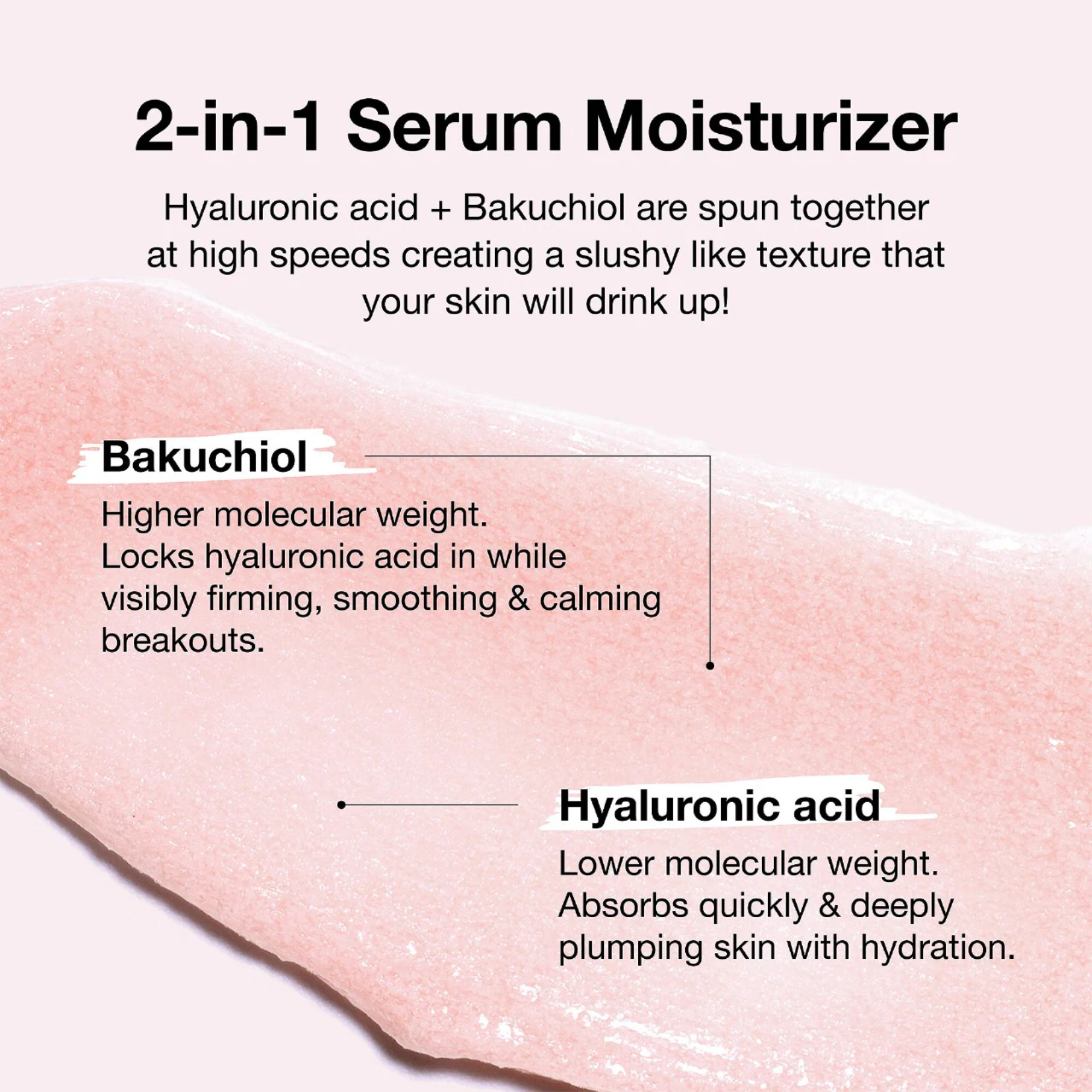 Slushy Serum Moisturizer Crush Infused With Bakuchiol