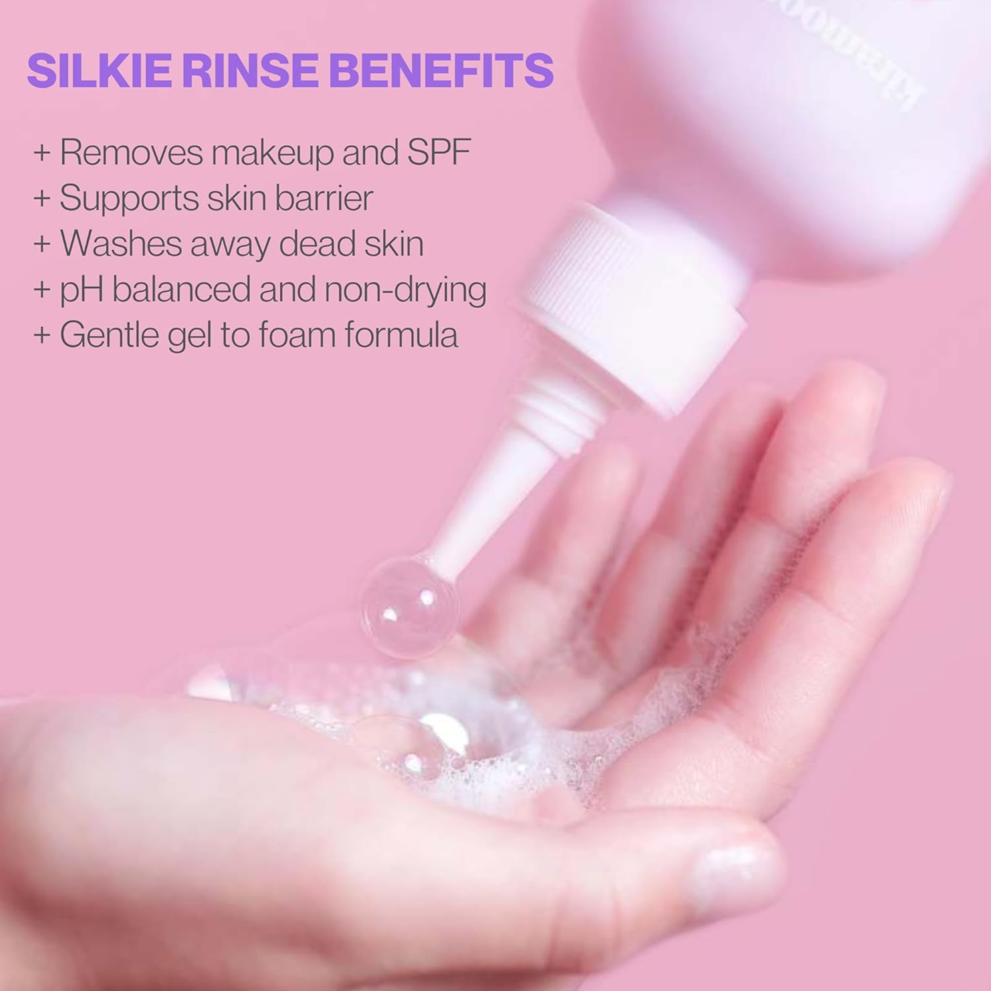Silkie Rinse Gentle Hydrating Ceramide Cleanser