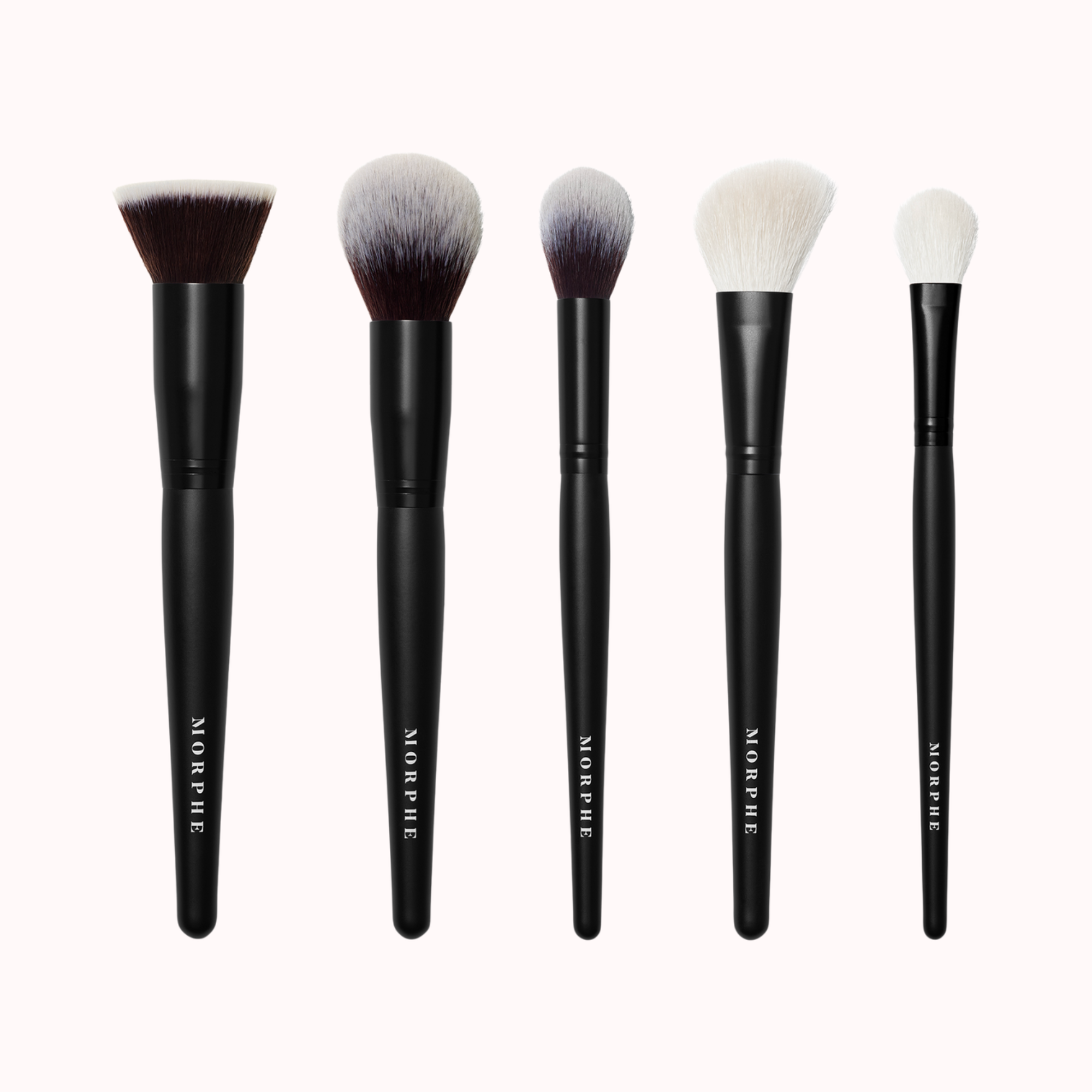 Face The Beat 5 Piece Face Brush Collection + Bag