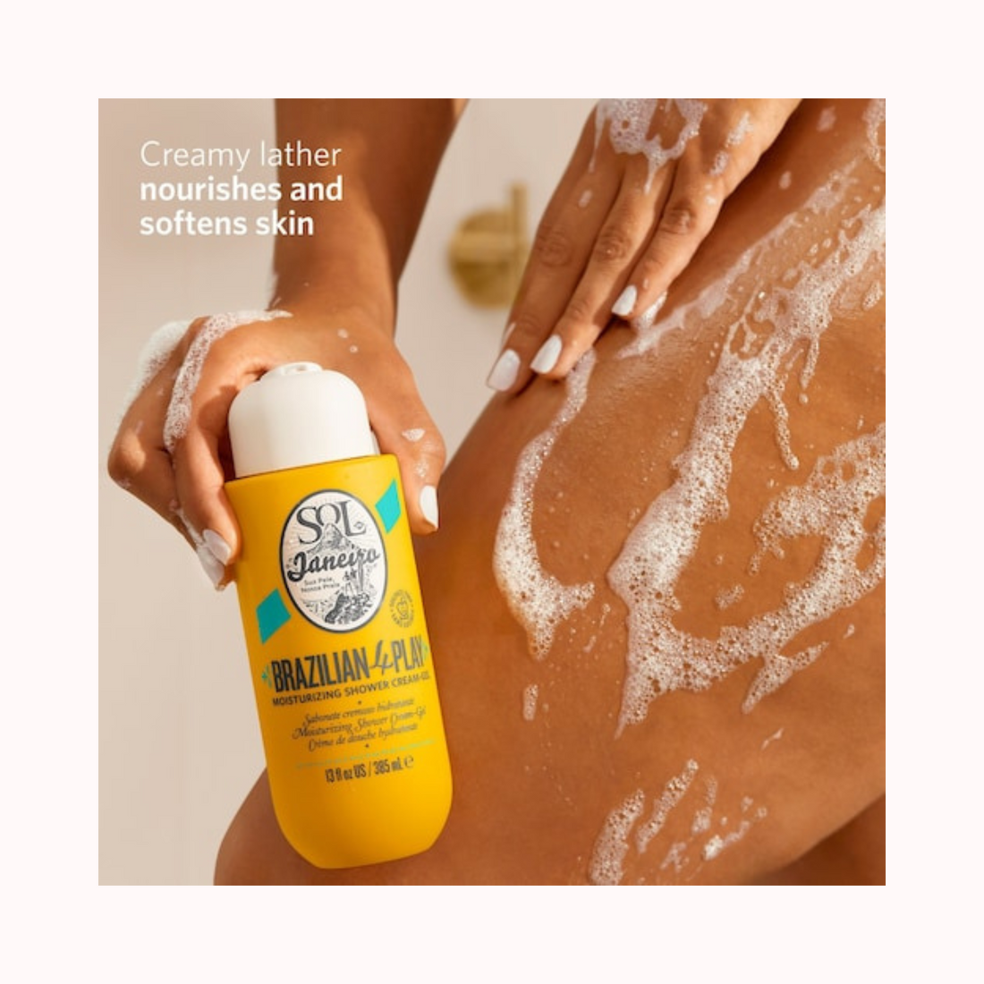 Brazilian 4 Play Moisturizing Shower Cream-Gel