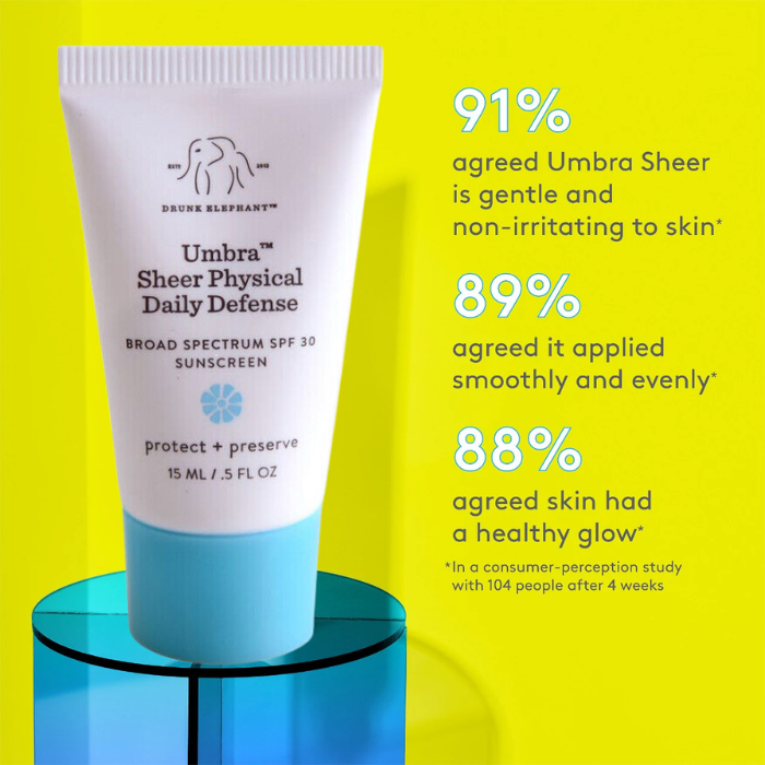 Mini Umbra Sheer™ Physical Daily Defense Face Sunscreen SPF 30