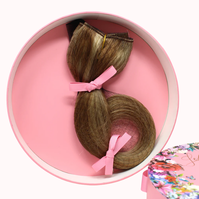 Extensiones De Cabello Natural Remy Halo 14"-16" (35.56 Cm - 40.64 Cm)
