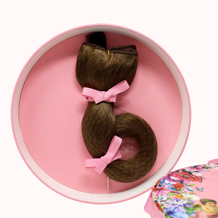 Extensiones De Cabello Natural Remy Halo 14"-16" (35.56 Cm - 40.64 Cm)