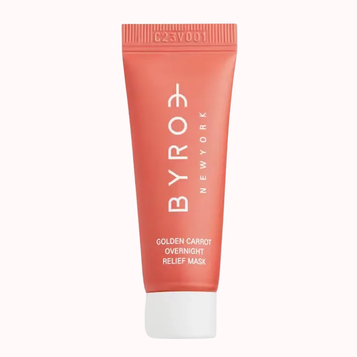 Byroe Golden Carrot Overnight Relief Mask -mascarilla De Alivio Nocturno Con Zanahoria Dorada De Byroe