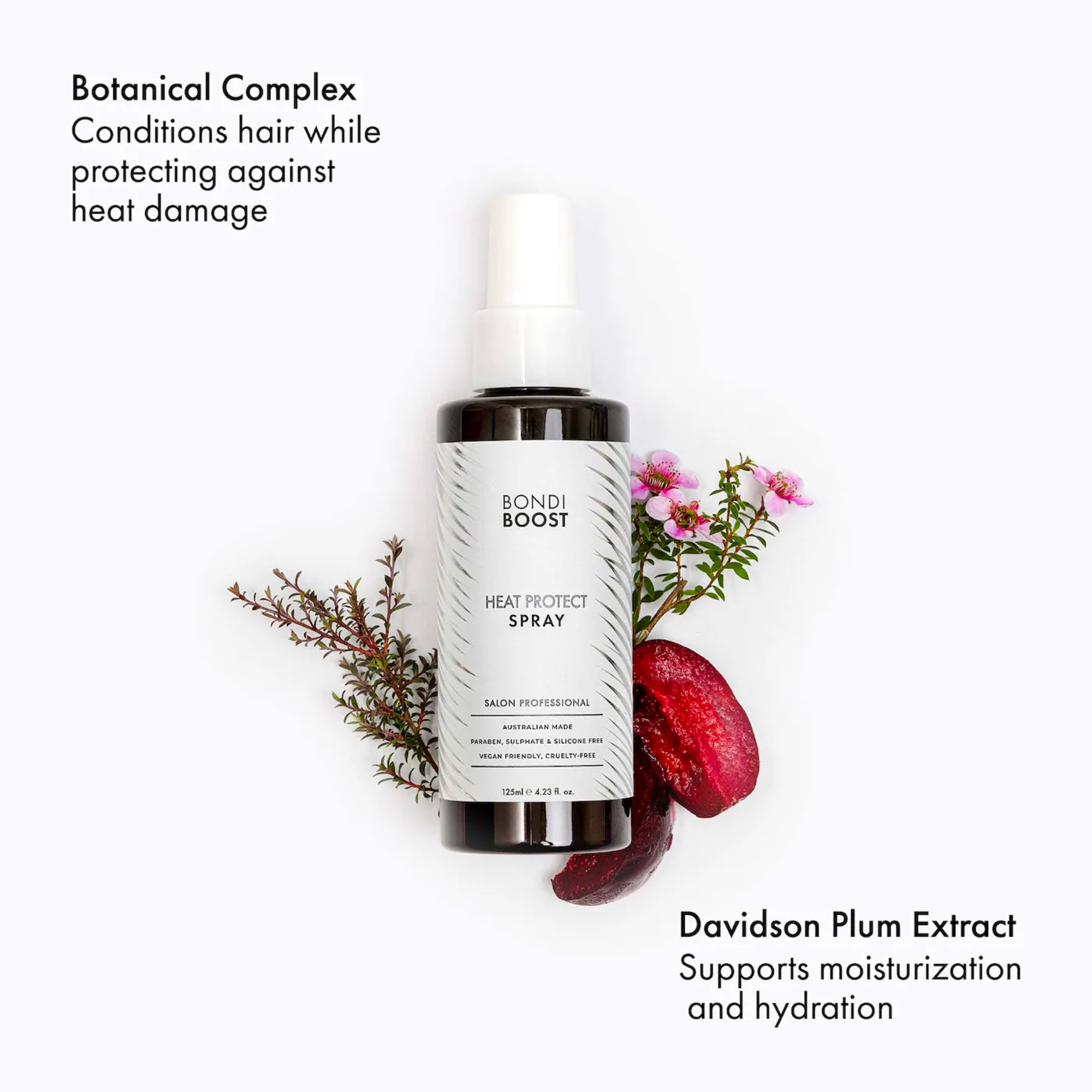 Thermal & Heat Protectant Spray with Aloe + Rosemary