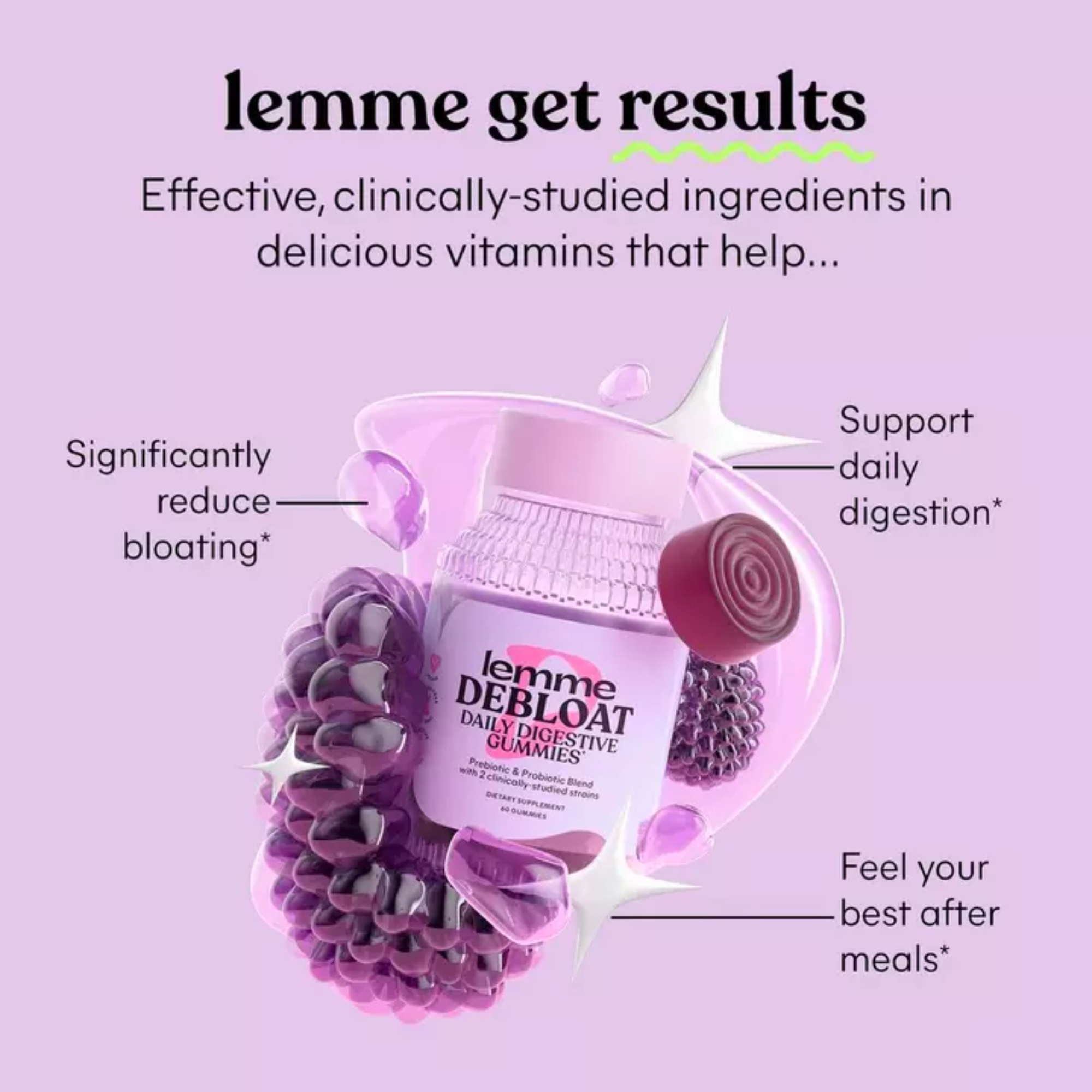 Debloat: Daily Digestive Gummies